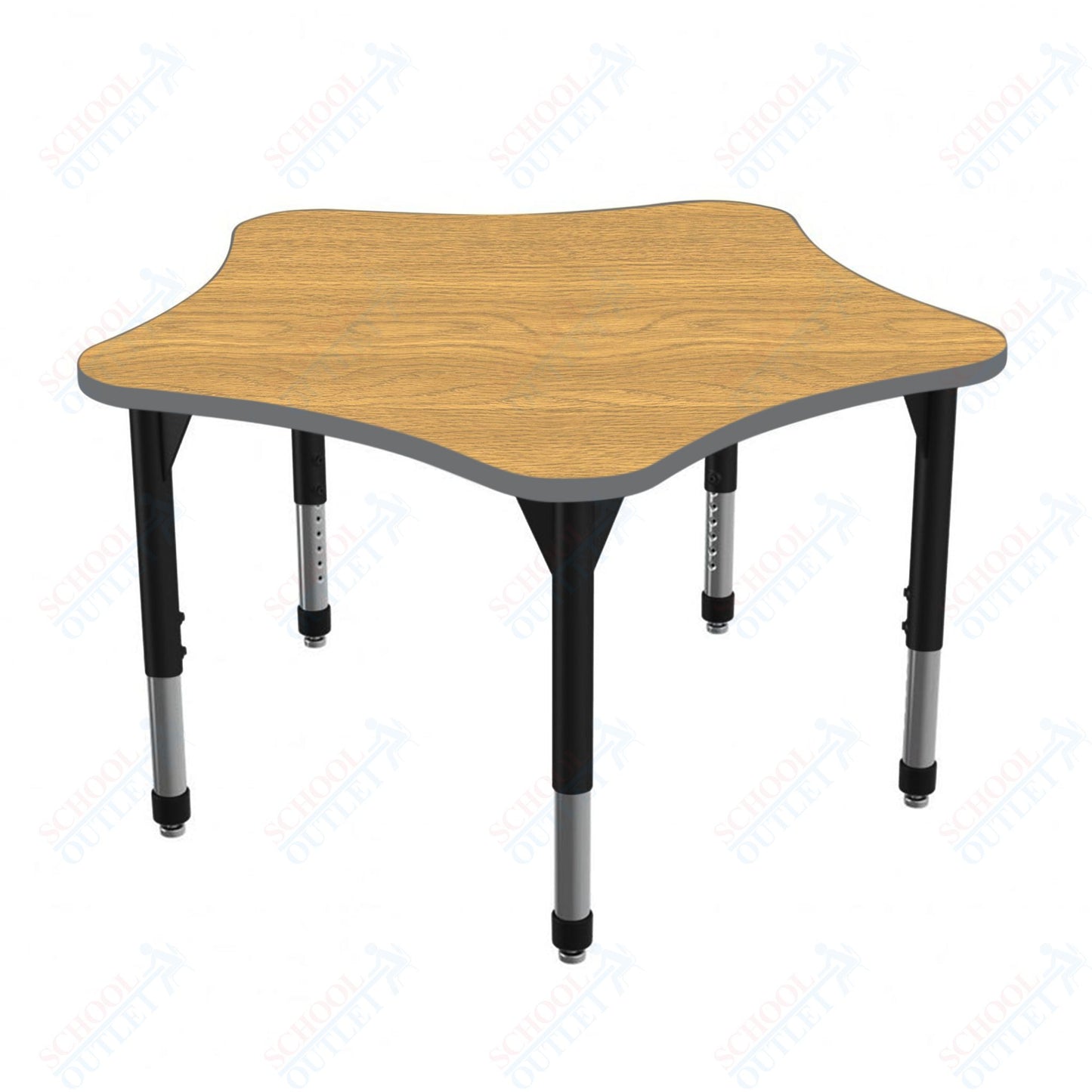 Marco Premier Series 48" 5-Star Stand-Up Table Adjustable Height 32"-42" (43-2280-MA)
