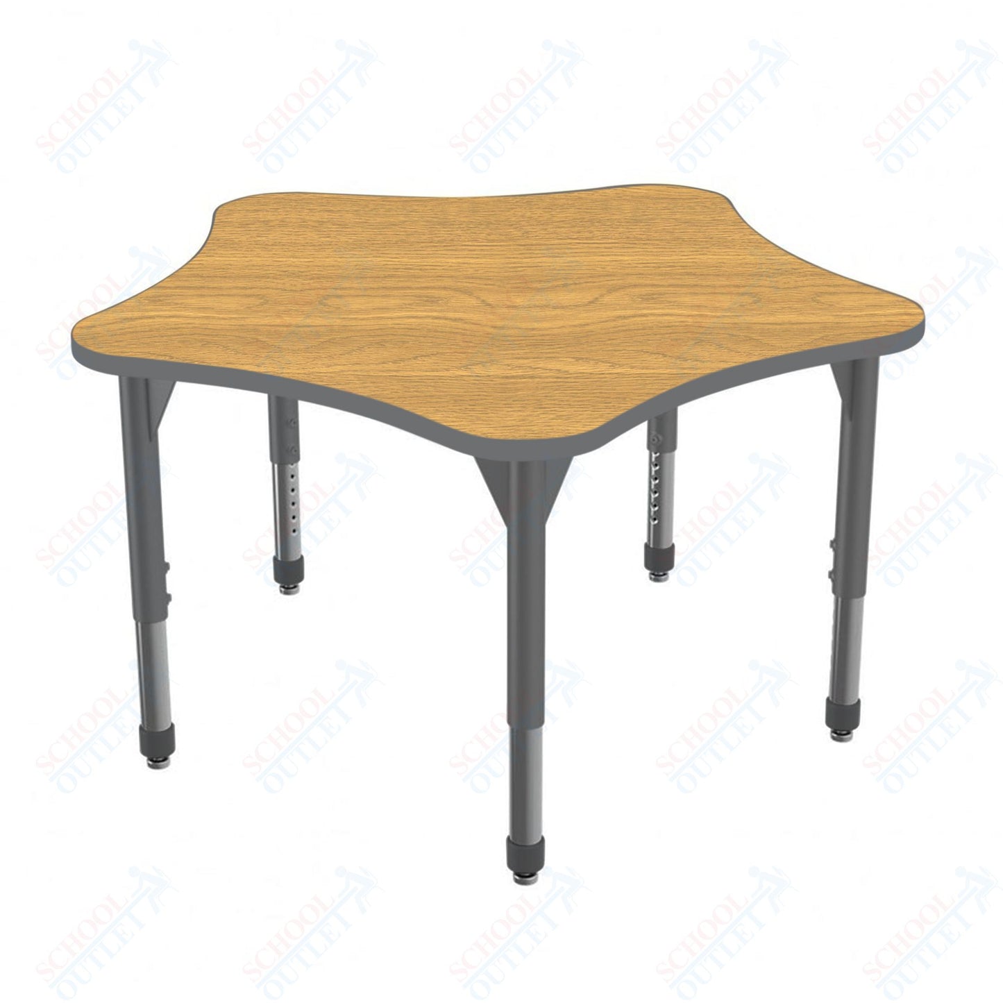 Marco Premier Series 48" 5-Star Stand-Up Table Adjustable Height 32"-42" (43-2280-MA)