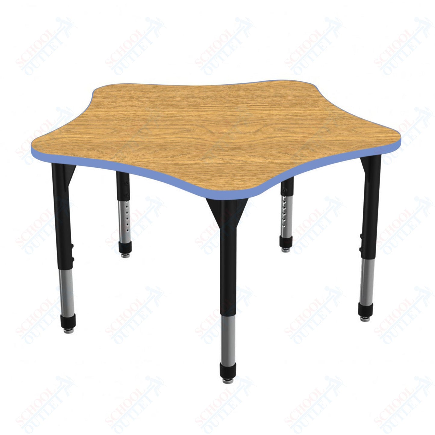 Marco Premier Series 48" 5-Star Stand-Up Table Adjustable Height 32"-42" (43-2280-MA)
