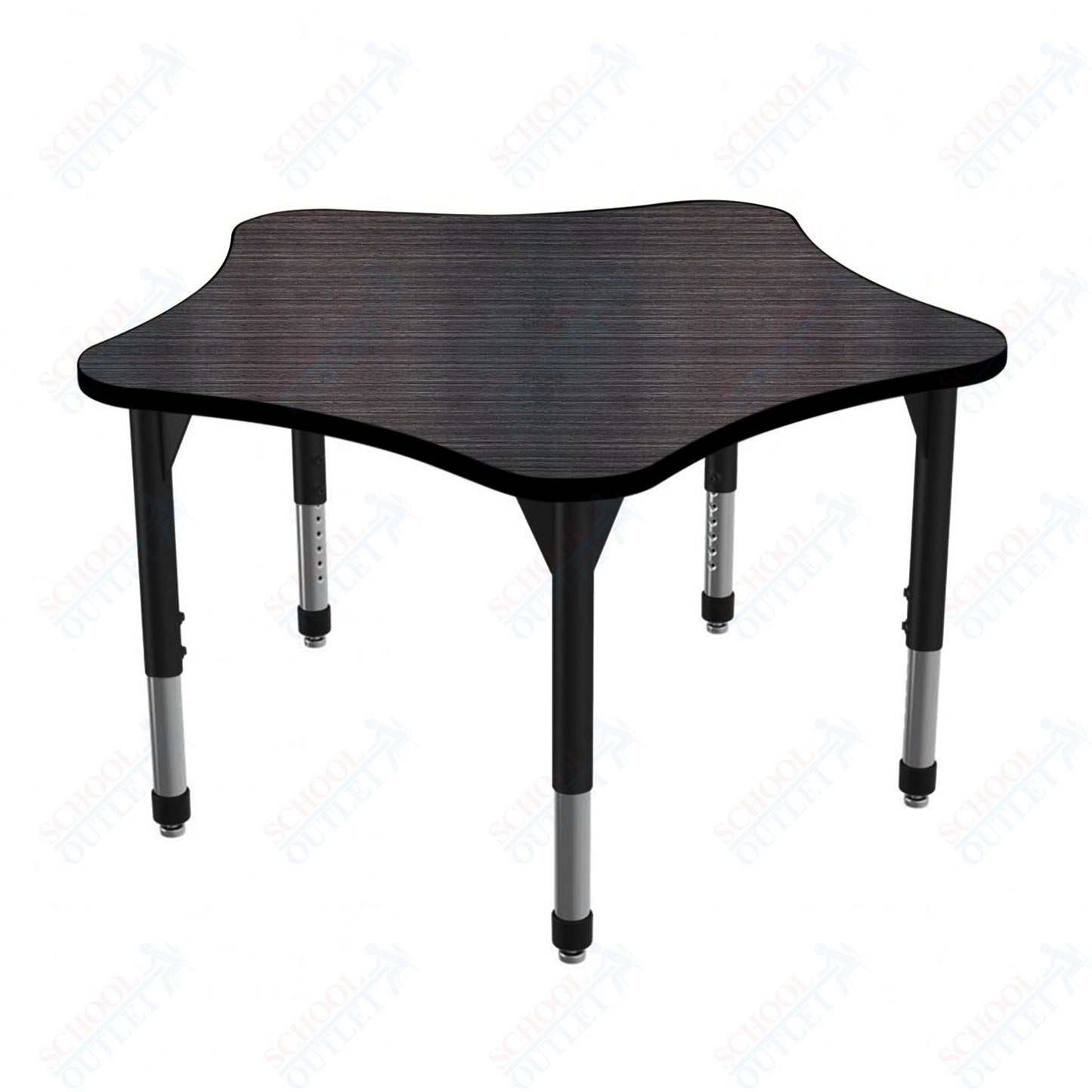 Marco Premier Series 48" 5-Star Stand-Up Table Adjustable Height 32"-42" (43-2280-MA)