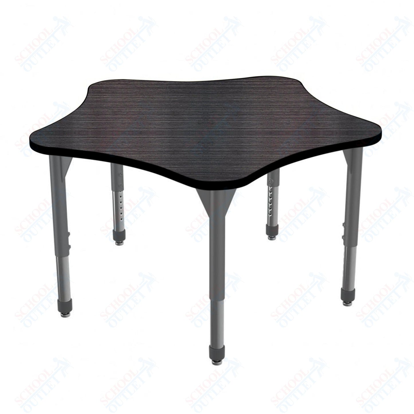 Marco Premier Series 48" 5-Star Stand-Up Table Adjustable Height 32"-42" (43-2280-MA)