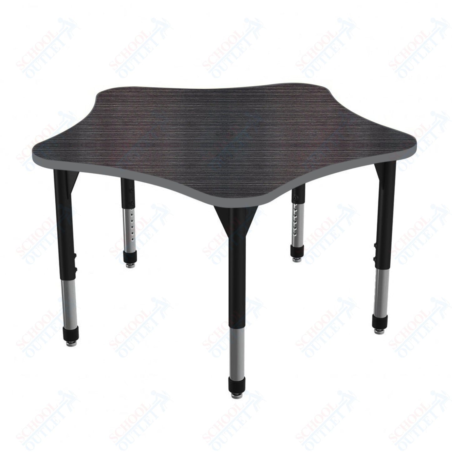 Marco Premier Series 48" 5-Star Stand-Up Table Adjustable Height 32"-42" (43-2280-MA)