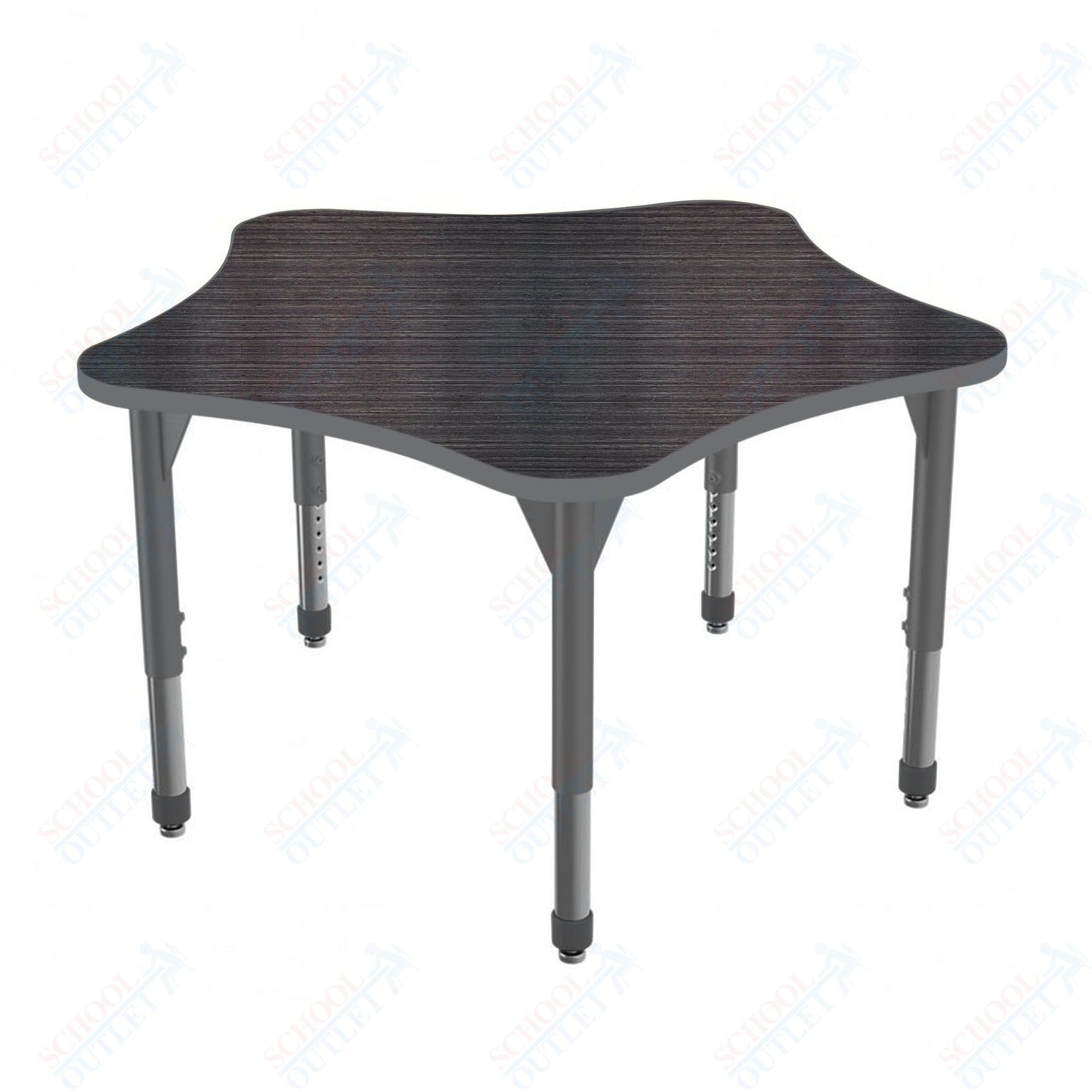 Marco Premier Series 48" 5-Star Stand-Up Table Adjustable Height 32"-42" (43-2280-MA)
