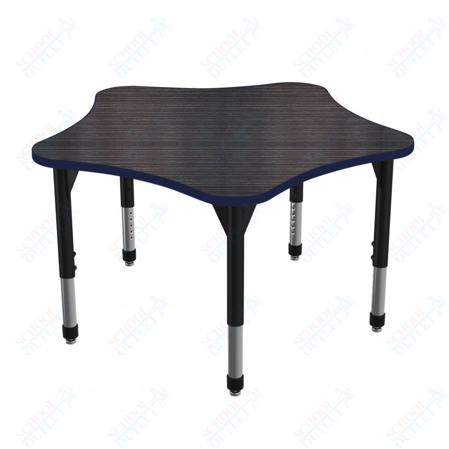 Marco Premier Series 48" 5-Star Stand-Up Table Adjustable Height 32"-42" (43-2280-MA)