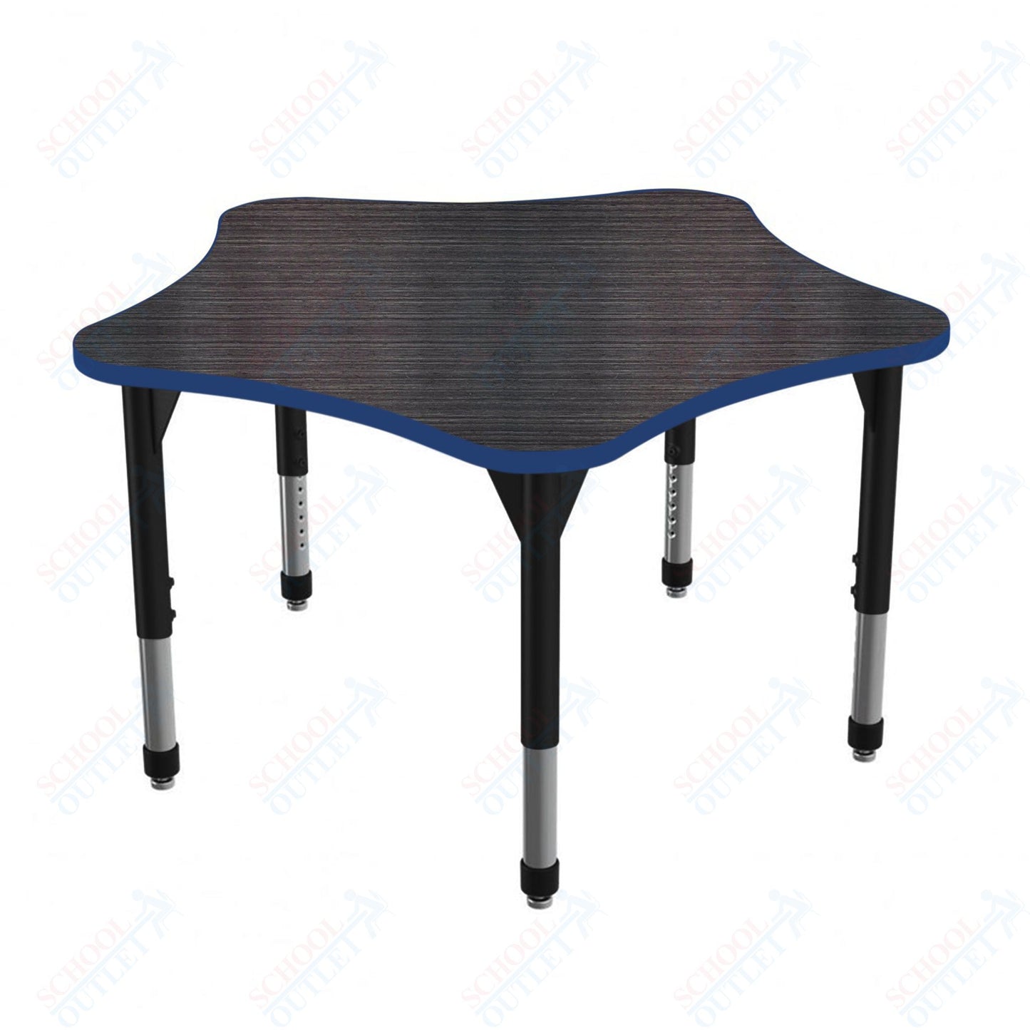 Marco Premier Series 48" 5-Star Stand-Up Table Adjustable Height 32"-42" (43-2280-MA)