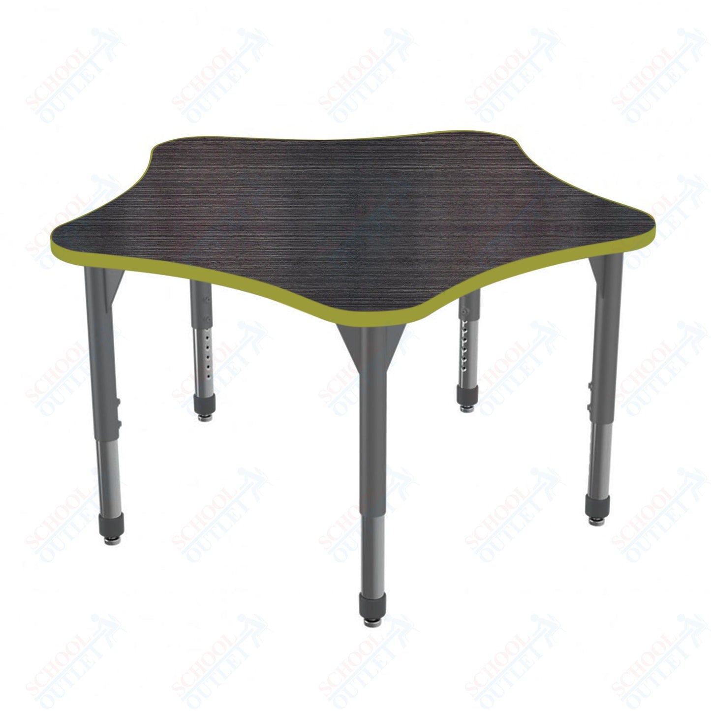 Marco Premier Series 48" 5-Star Stand-Up Table Adjustable Height 32"-42" (43-2280-MA)