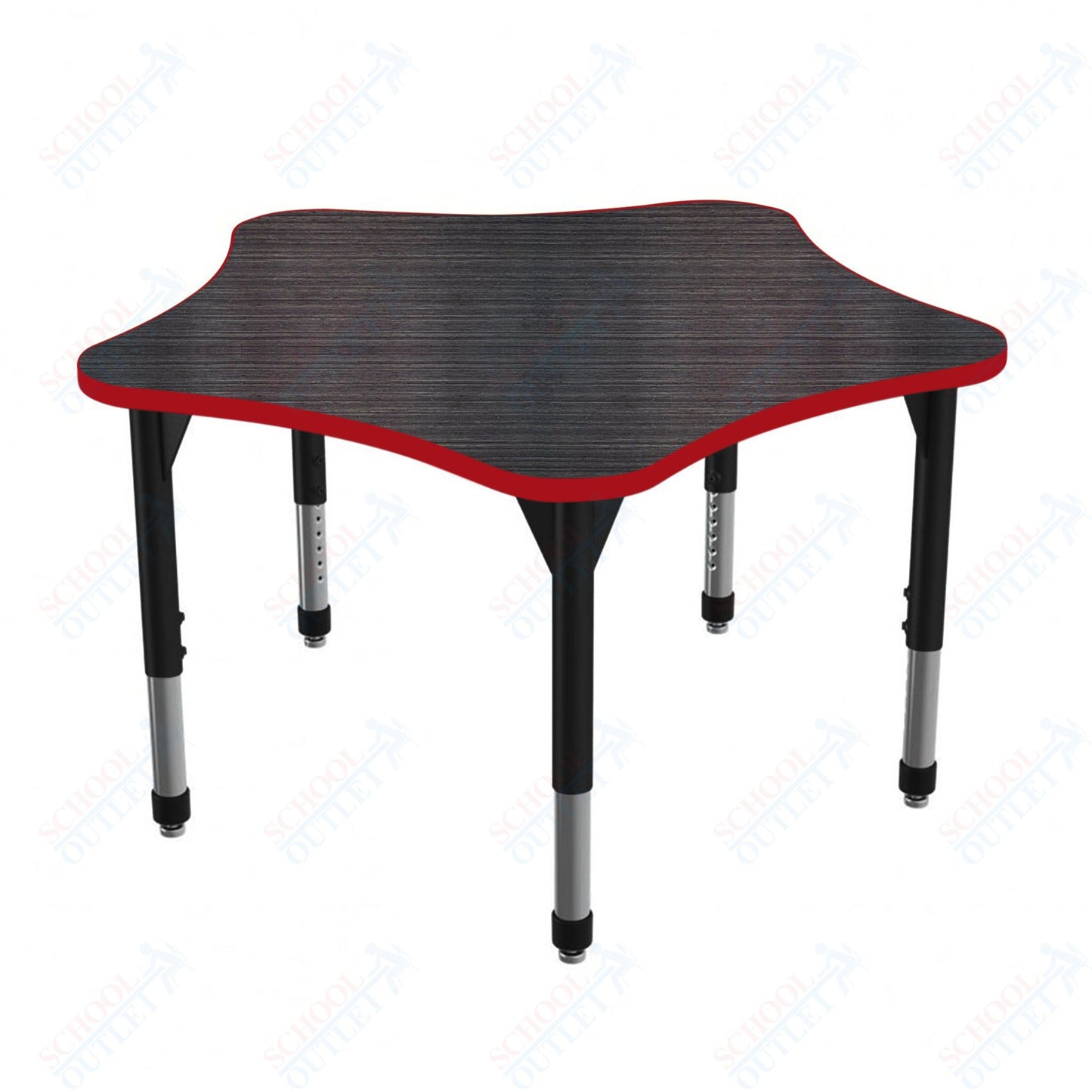 Marco Premier Series 48" 5-Star Stand-Up Table Adjustable Height 32"-42" (43-2280-MA)