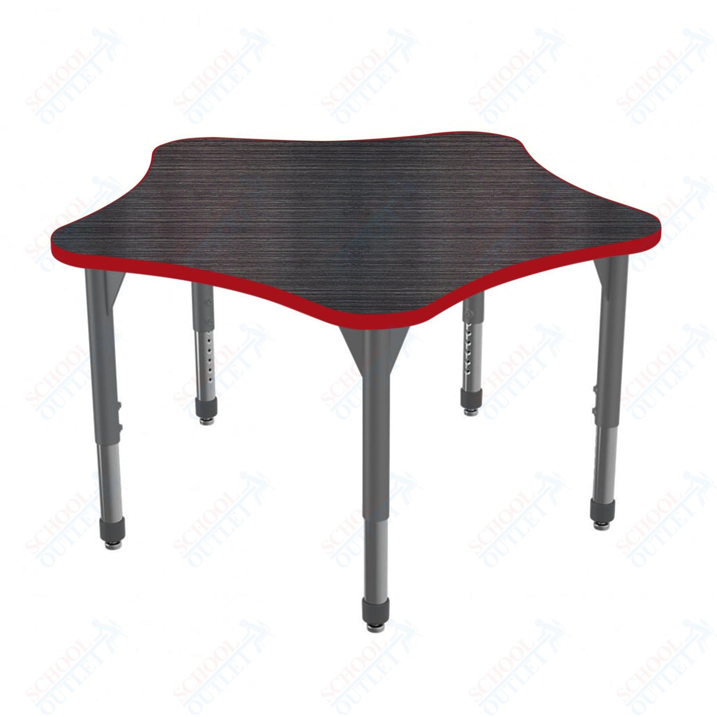 Marco Premier Series 48" 5-Star Stand-Up Table Adjustable Height 32"-42" (43-2280-MA)