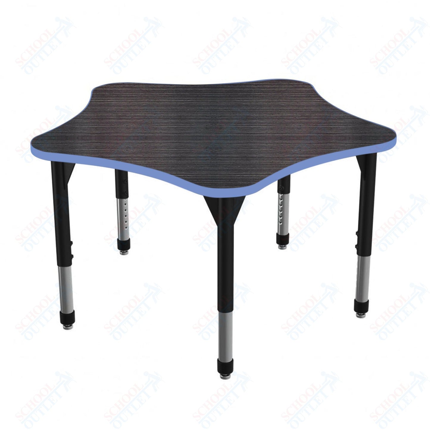 Marco Premier Series 48" 5-Star Stand-Up Table Adjustable Height 32"-42" (43-2280-MA)