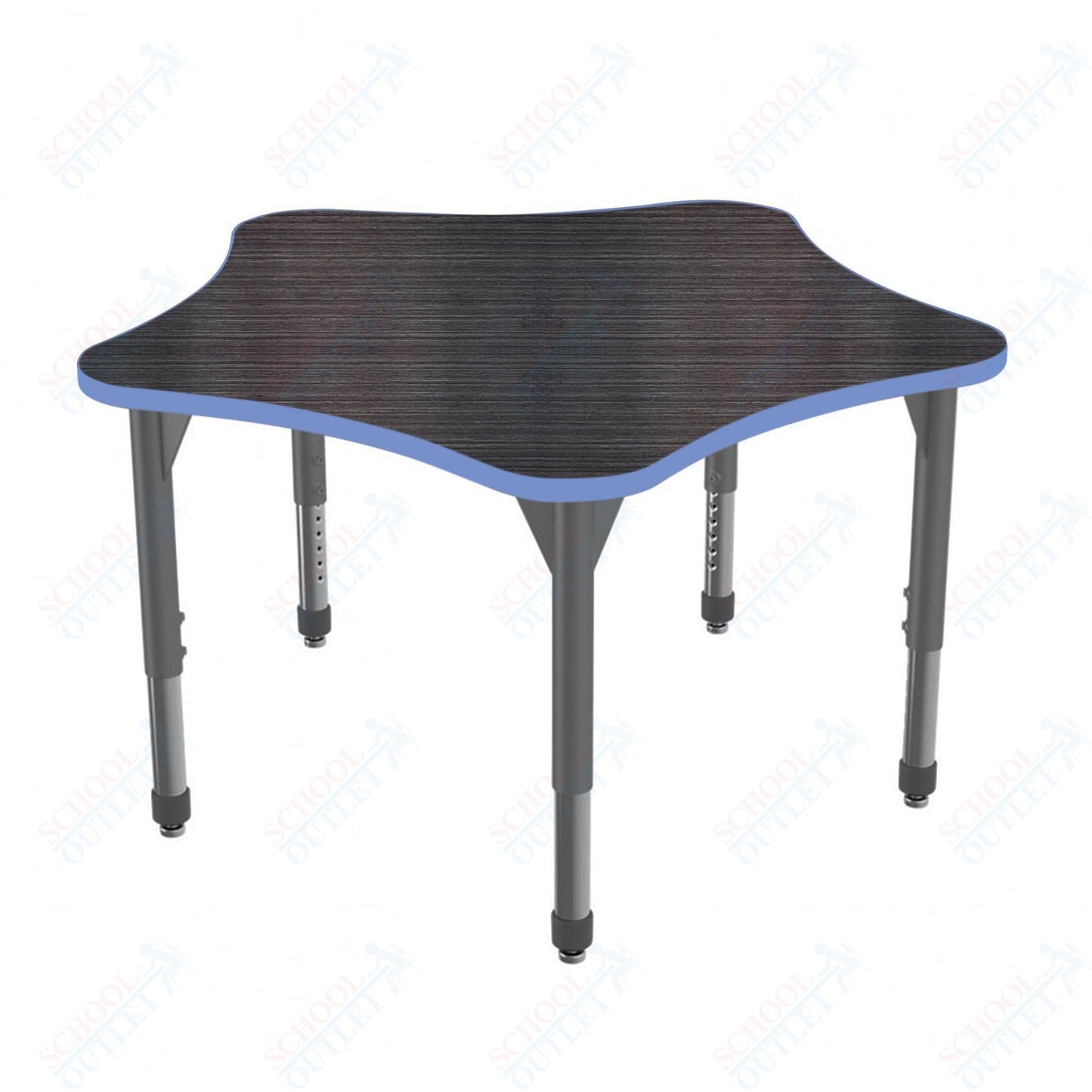 Marco Premier Series 48" 5-Star Stand-Up Table Adjustable Height 32"-42" (43-2280-MA)