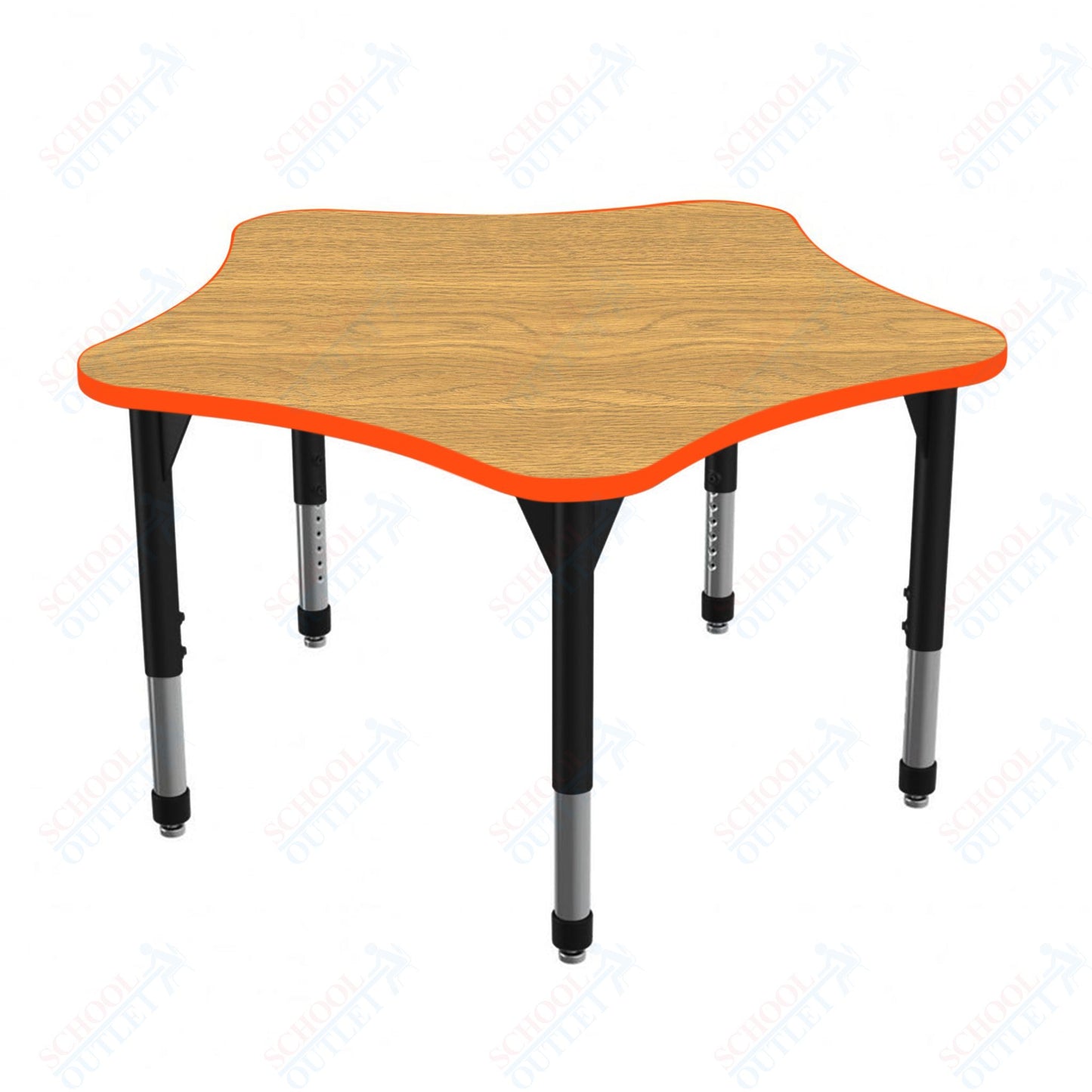 Marco Premier Series 48" 5-Star Stand-Up Table Adjustable Height 32"-42" (43-2280-MA)