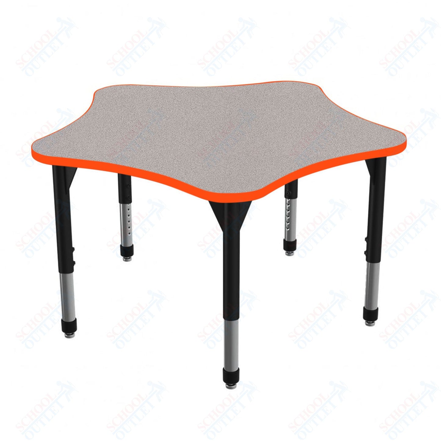 Marco Premier Series 48" 5-Star Stand-Up Table Adjustable Height 32"-42" (43-2280-MA)