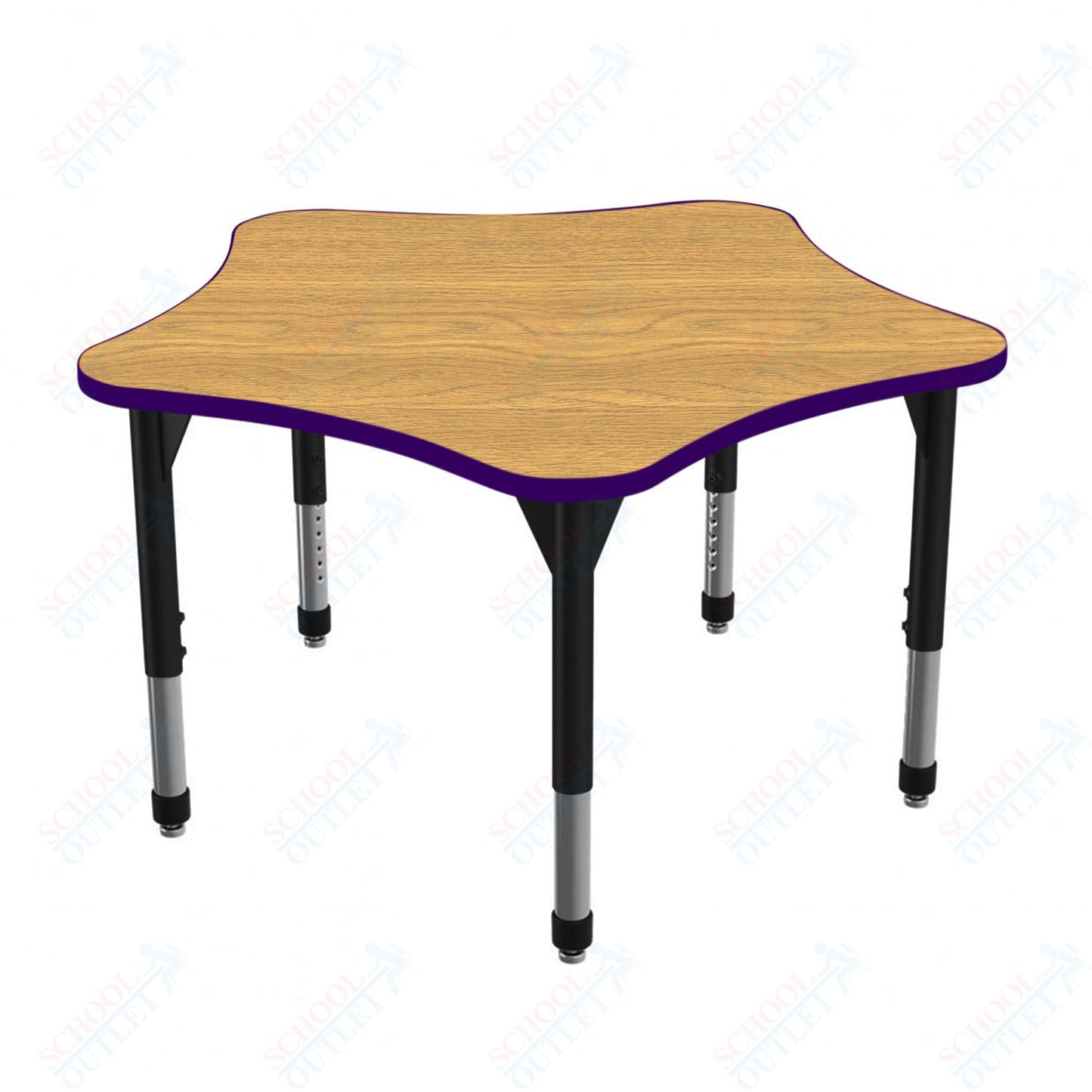 Marco Premier Series 48" 5-Star Stand-Up Table Adjustable Height 32"-42" (43-2280-MA)
