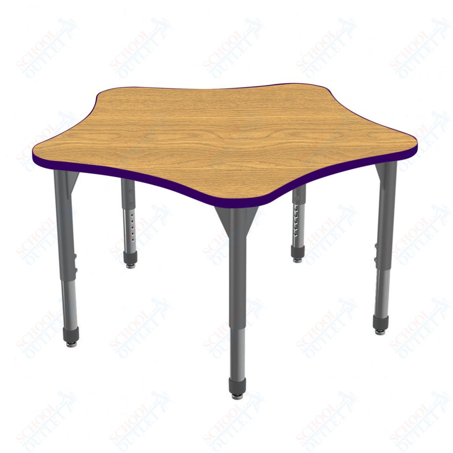 Marco Premier Series 48" 5-Star Stand-Up Table Adjustable Height 32"-42" (43-2280-MA)