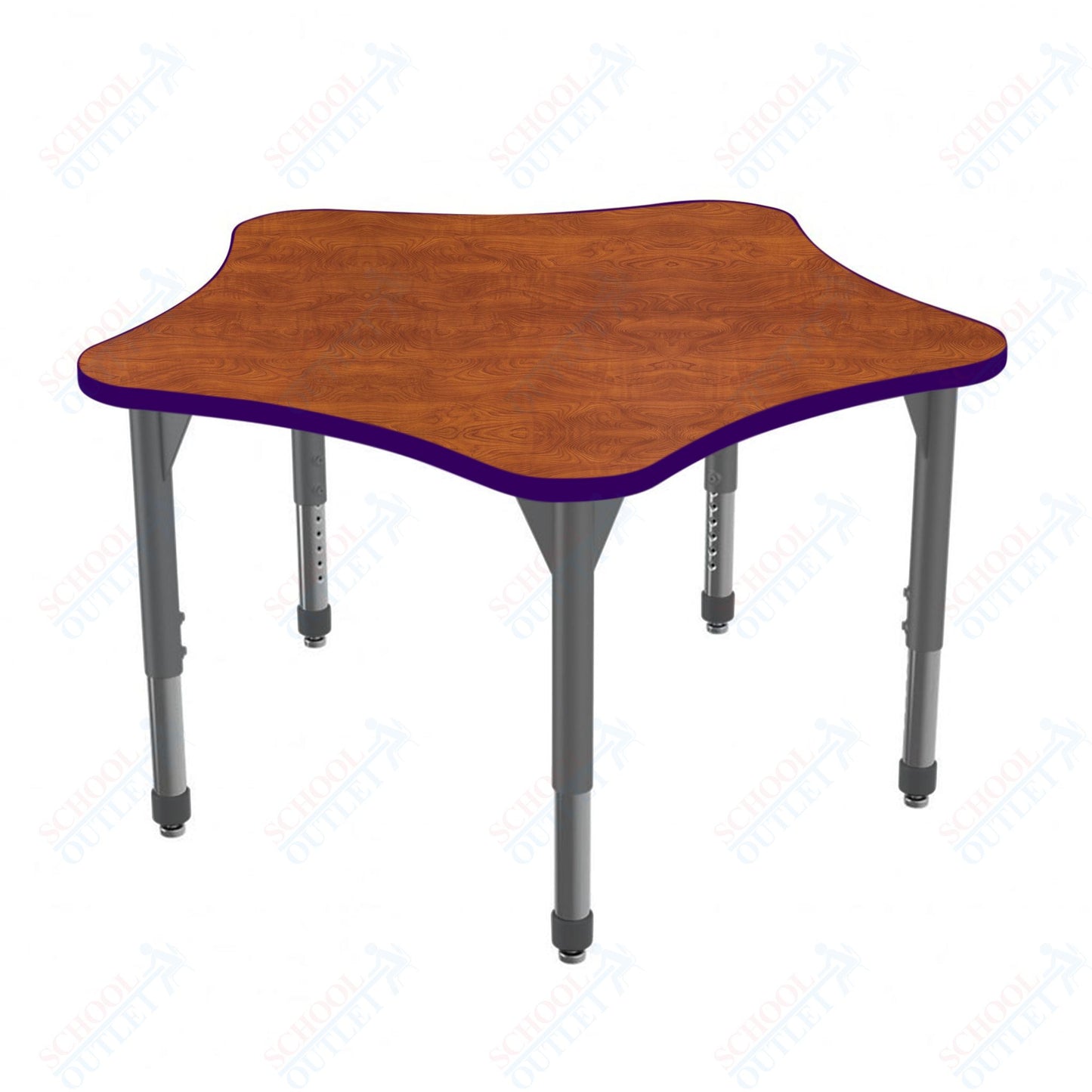 Marco Premier Series 48" 5-Star Stand-Up Table Adjustable Height 32"-42" (43-2280-MA)