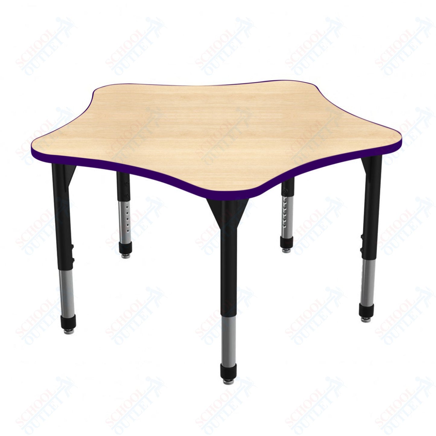 Marco Premier Series 48" 5-Star Stand-Up Table Adjustable Height 32"-42" (43-2280-MA)