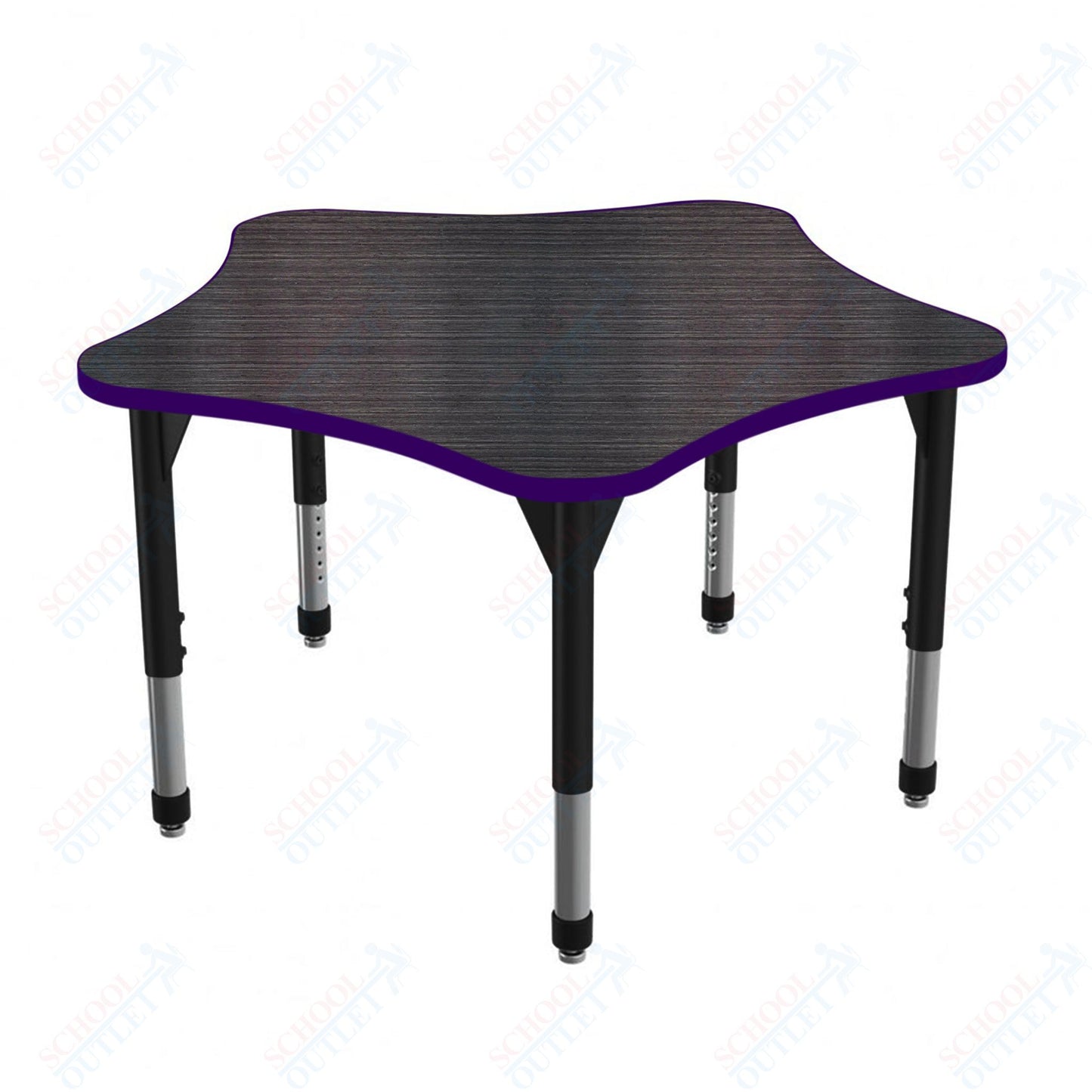 Marco Premier Series 48" 5-Star Stand-Up Table Adjustable Height 32"-42" (43-2280-MA)