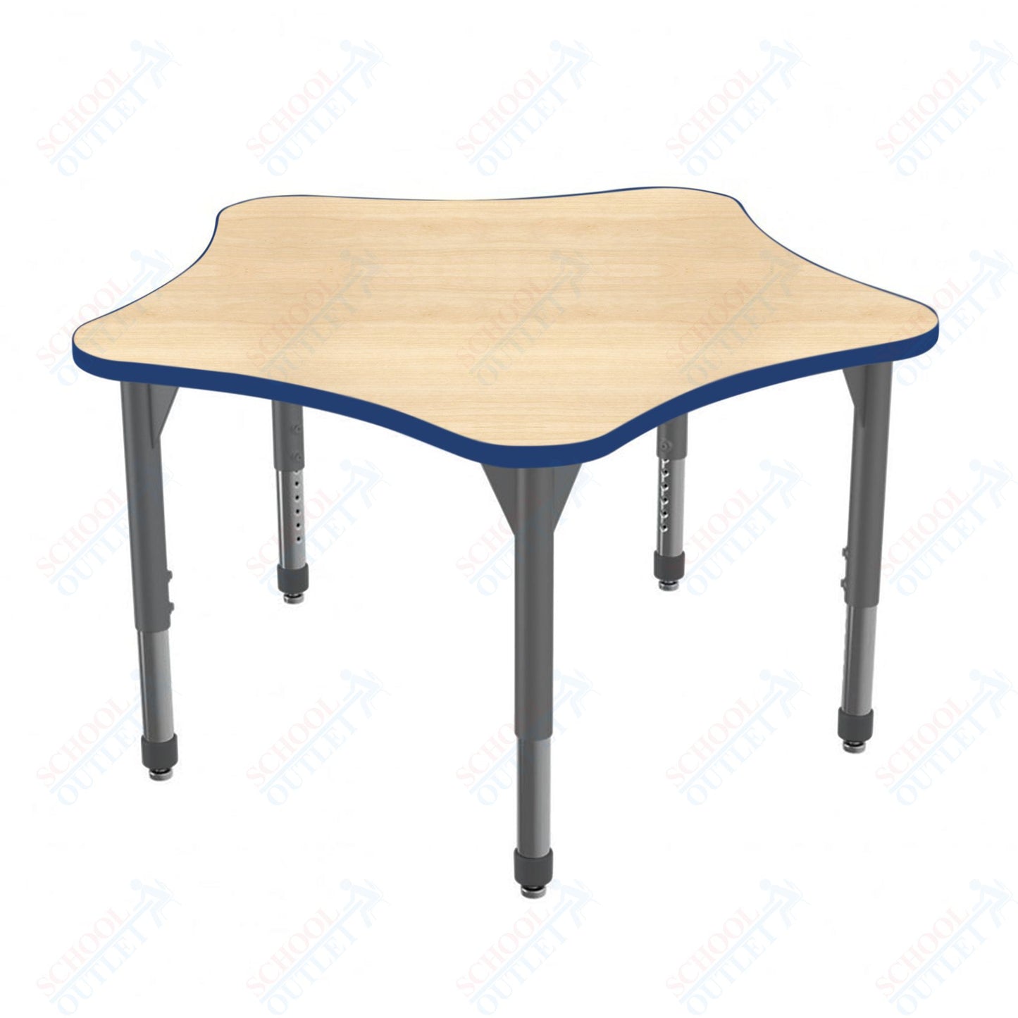 Marco Premier Series 60" 5-Star Stand-Up Table Adjustable Height 32"-42" (43-2281-MA)