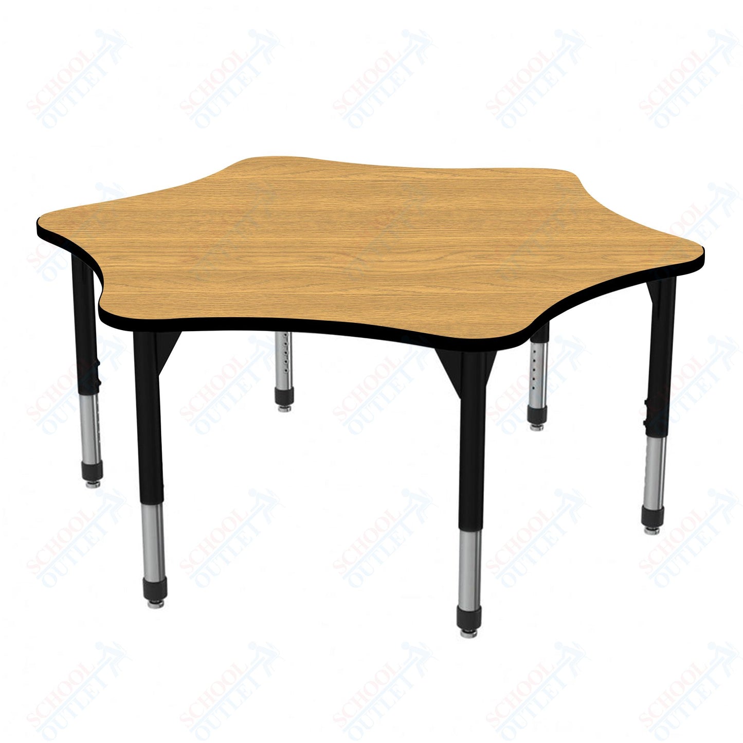 Marco Premier Series 60" 6-Star Stand-Up Table Adjustable Height 32"-42" (43-2282-MA)
