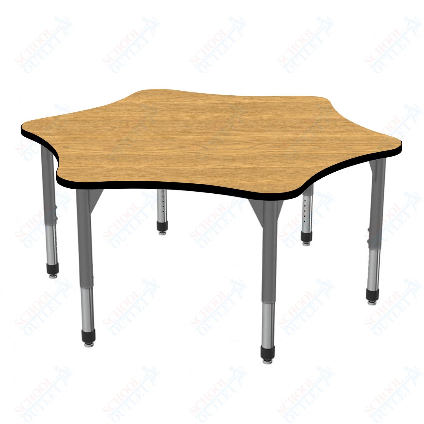 Marco Premier Series 60" 6-Star Stand-Up Table Adjustable Height 32"-42" (43-2282-MA)