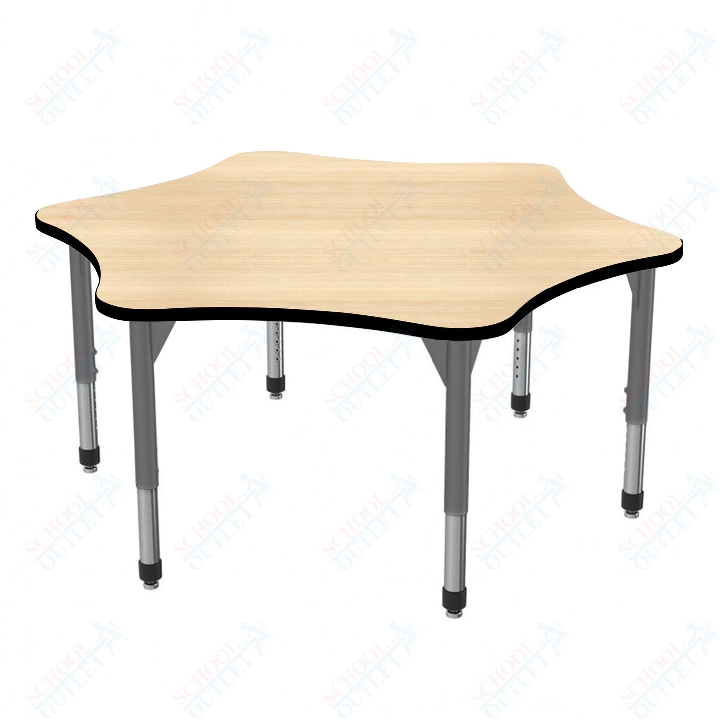 Marco Premier Series 60" 6-Star Stand-Up Table Adjustable Height 32"-42" (43-2282-MA)