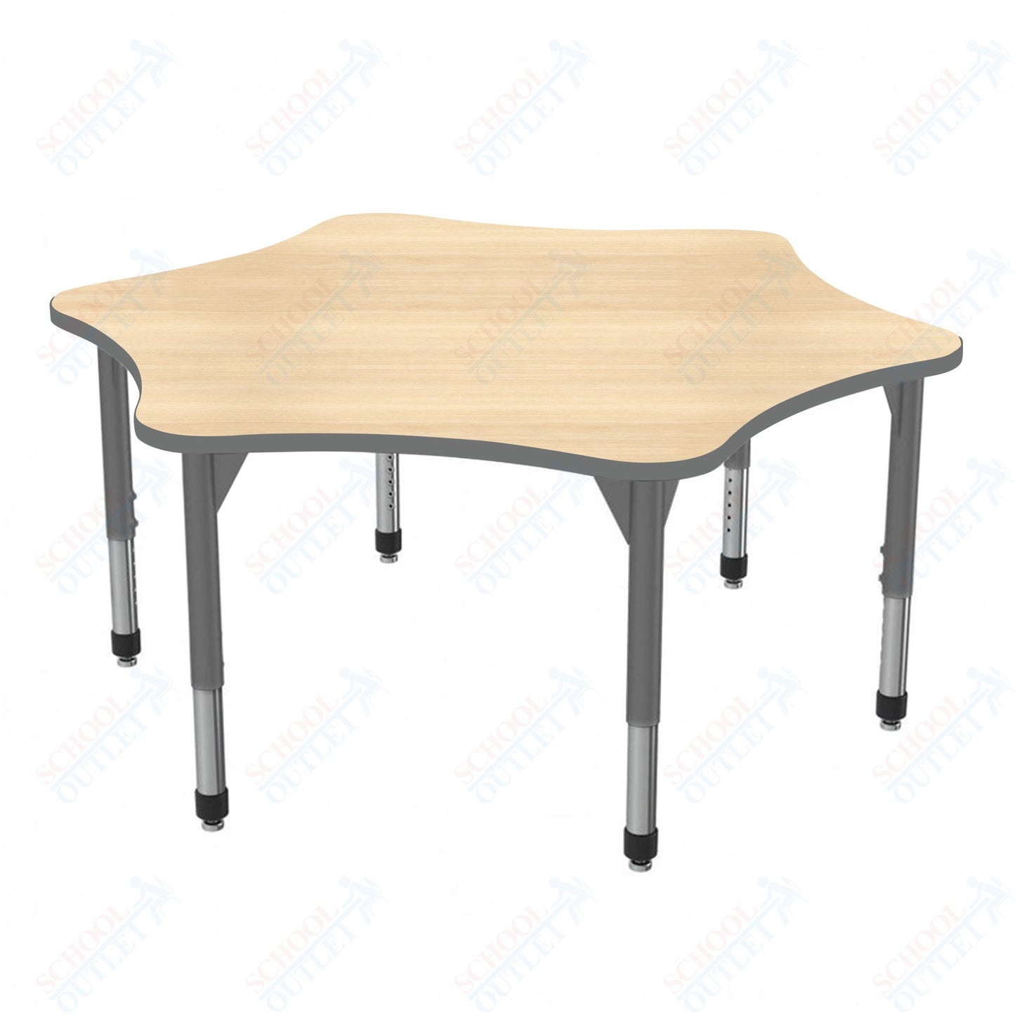Marco Premier Series 60" 6-Star Stand-Up Table Adjustable Height 32"-42" (43-2282-MA)