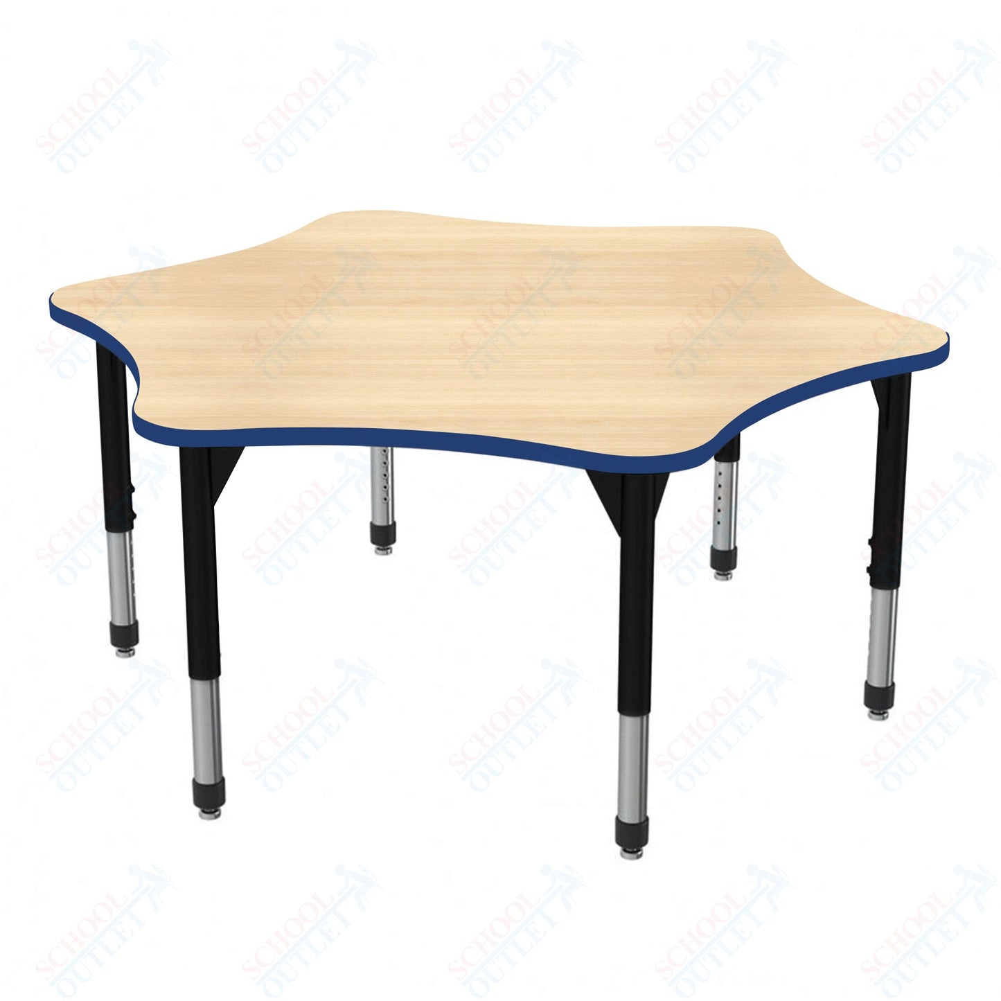Marco Premier Series 60" 6-Star Stand-Up Table Adjustable Height 32"-42" (43-2282-MA)
