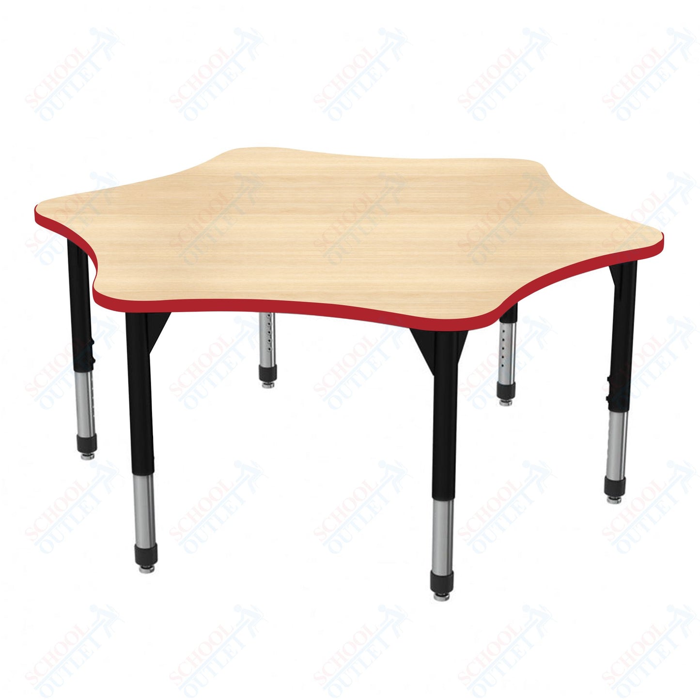 Marco Premier Series 60" 6-Star Stand-Up Table Adjustable Height 32"-42" (43-2282-MA)