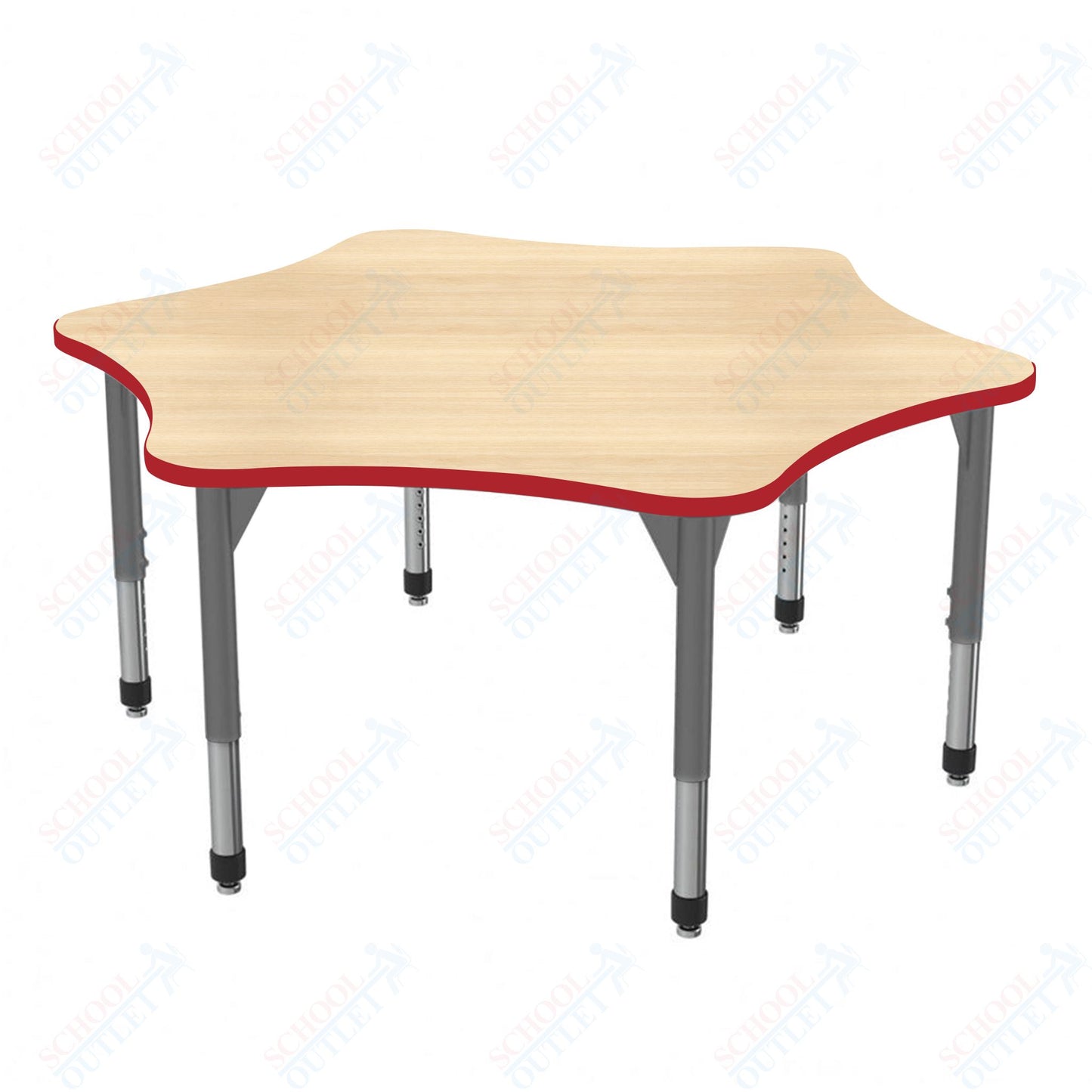 Marco Premier Series 60" 6-Star Stand-Up Table Adjustable Height 32"-42" (43-2282-MA)