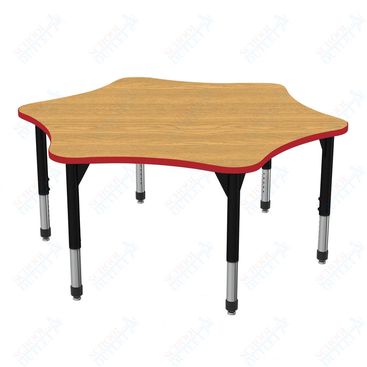 Marco Premier Series 60" 6-Star Stand-Up Table Adjustable Height 32"-42" (43-2282-MA)