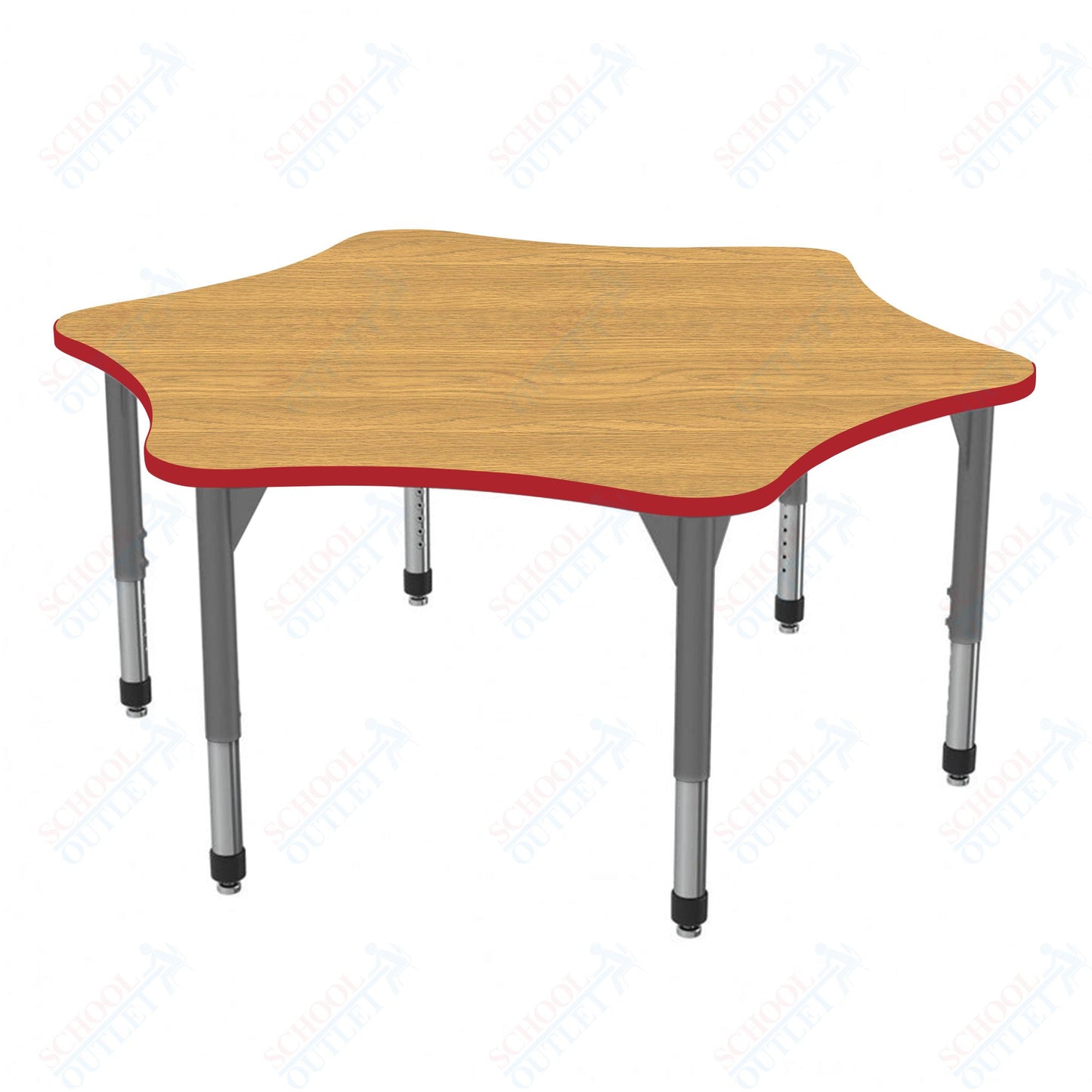 Marco Premier Series 60" 6-Star Stand-Up Table Adjustable Height 32"-42" (43-2282-MA)