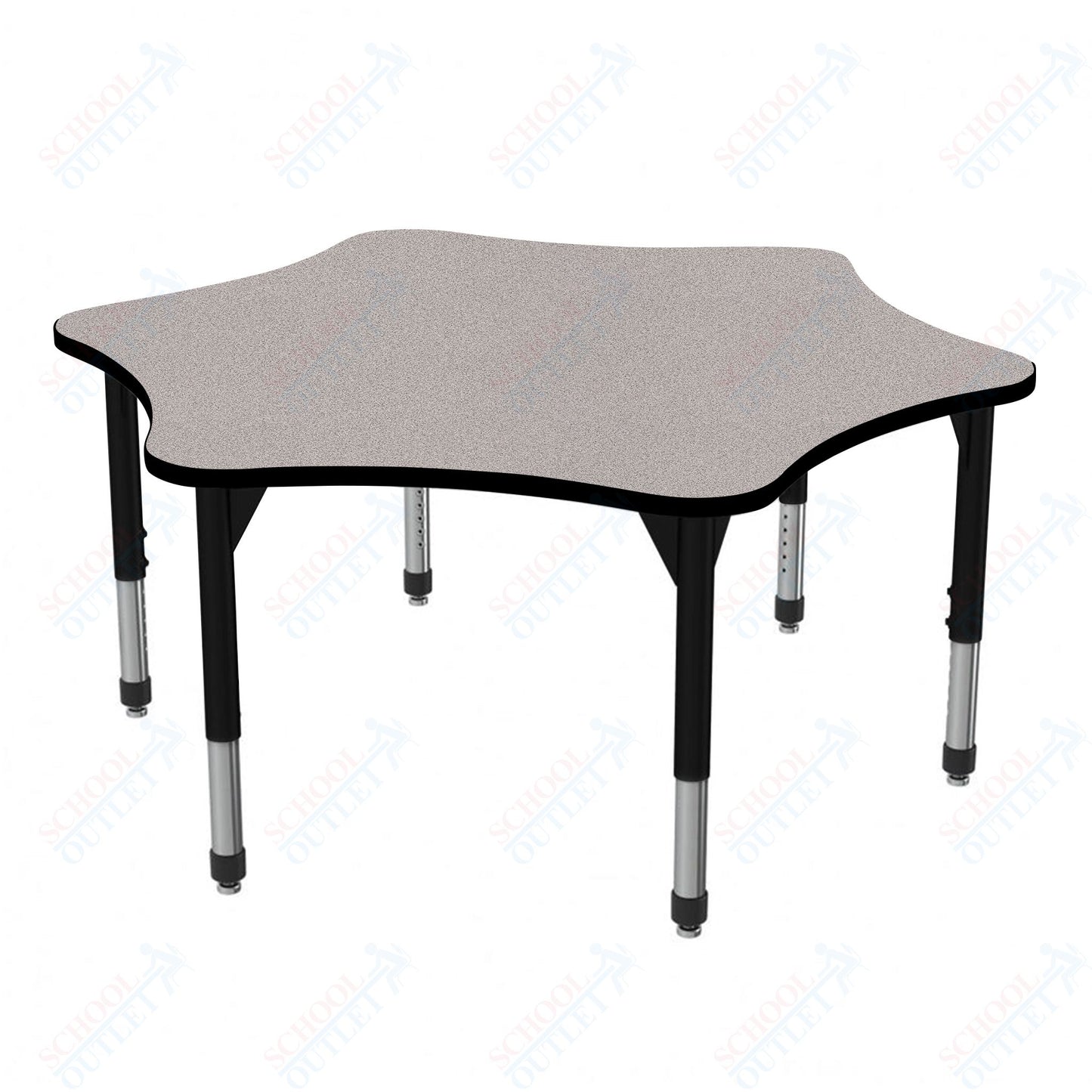 Marco Premier Series 60" 6-Star Stand-Up Table Adjustable Height 32"-42" (43-2282-MA)