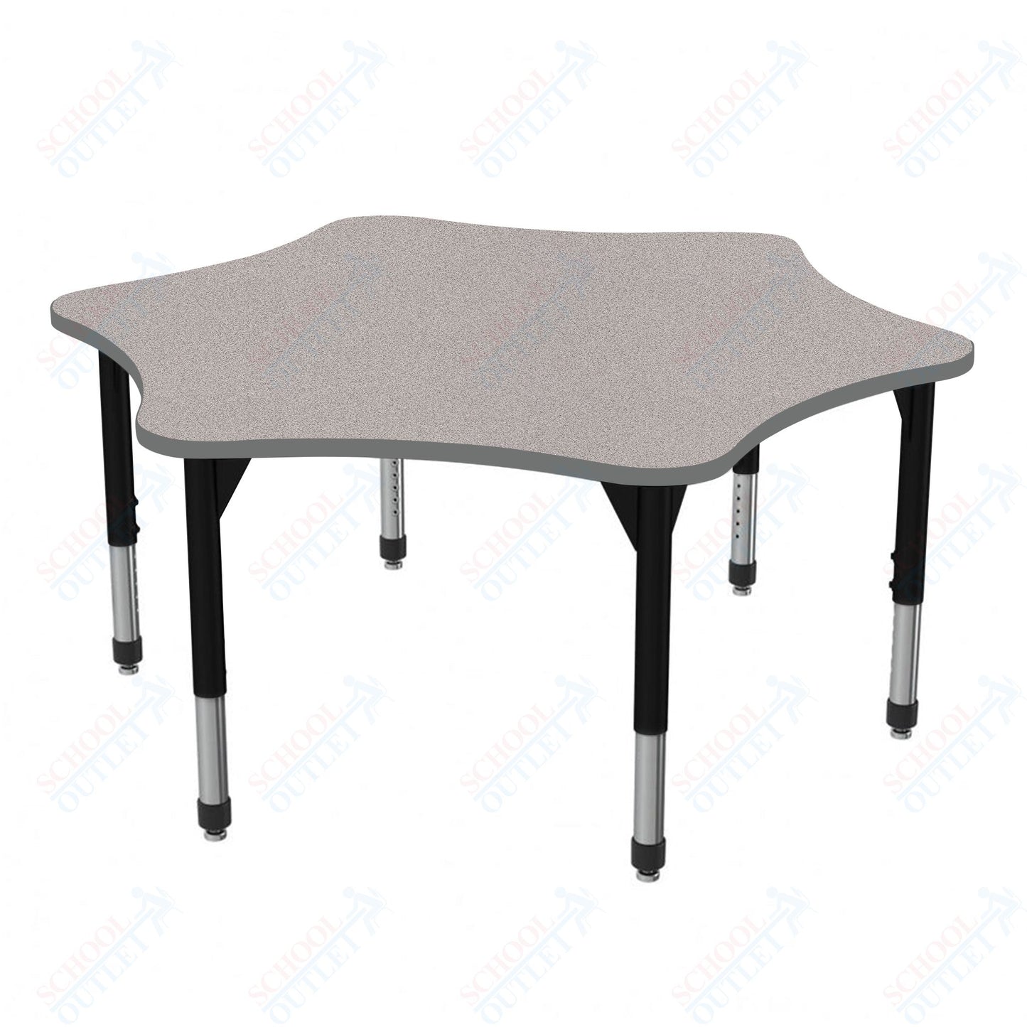 Marco Premier Series 60" 6-Star Stand-Up Table Adjustable Height 32"-42" (43-2282-MA)