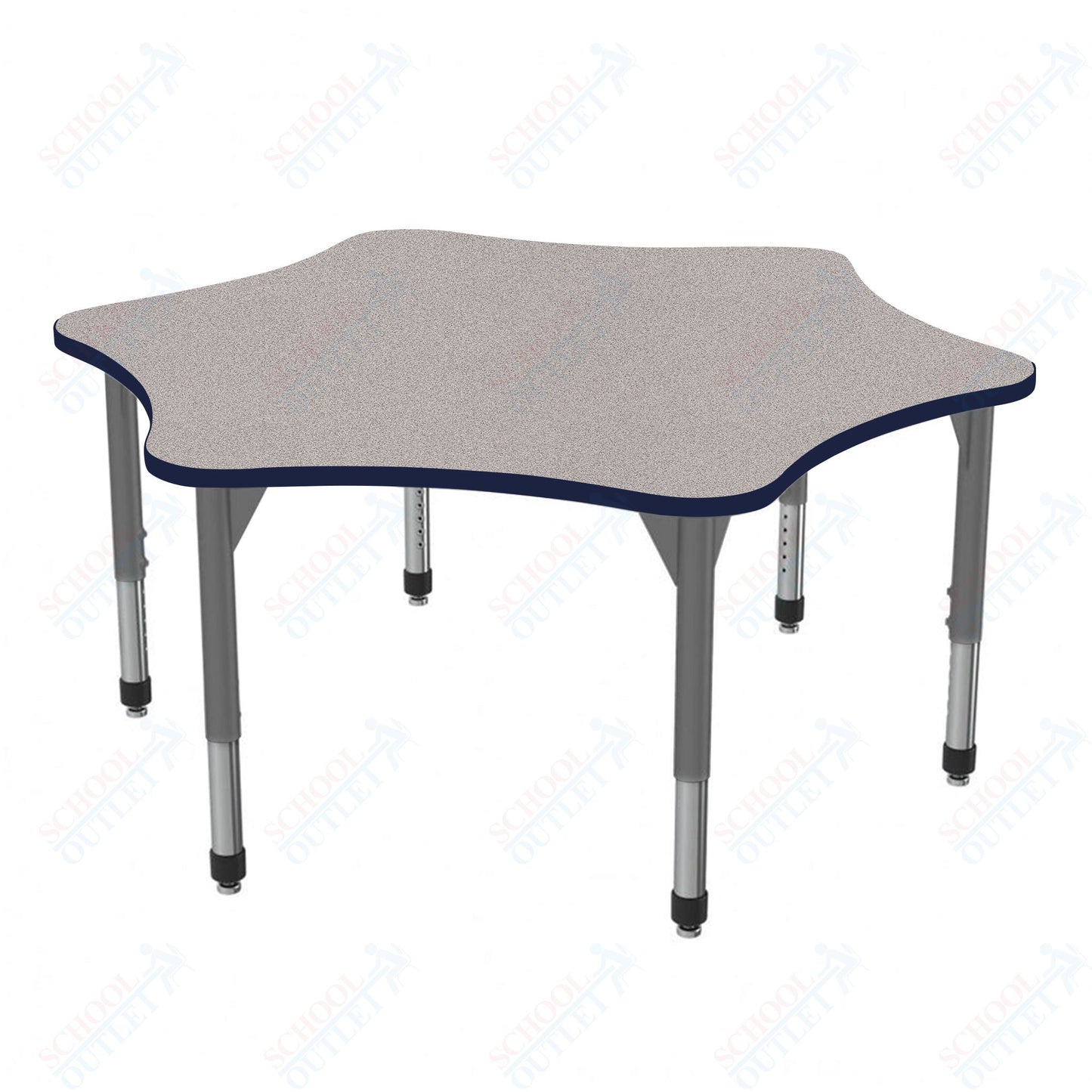 Marco Premier Series 60" 6-Star Stand-Up Table Adjustable Height 32"-42" (43-2282-MA)