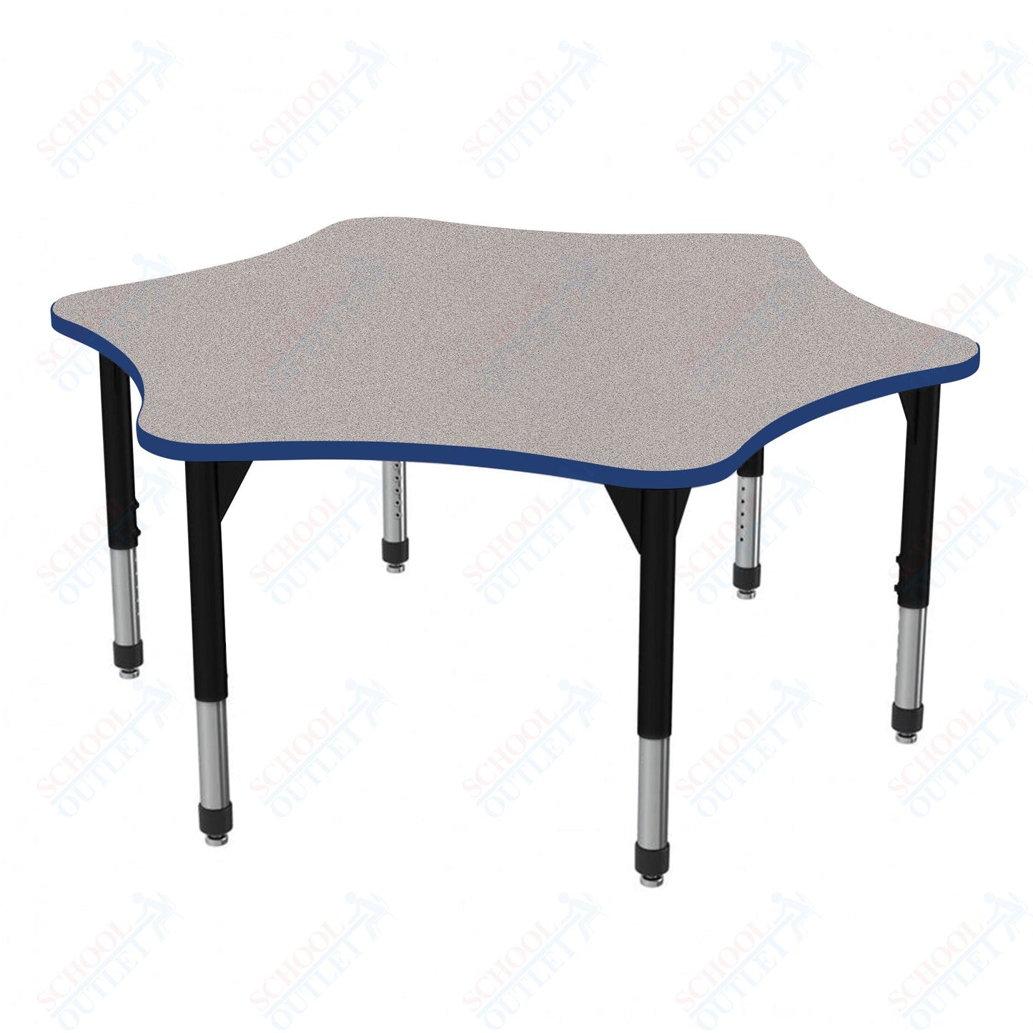 Marco Premier Series 60" 6-Star Stand-Up Table Adjustable Height 32"-42" (43-2282-MA)