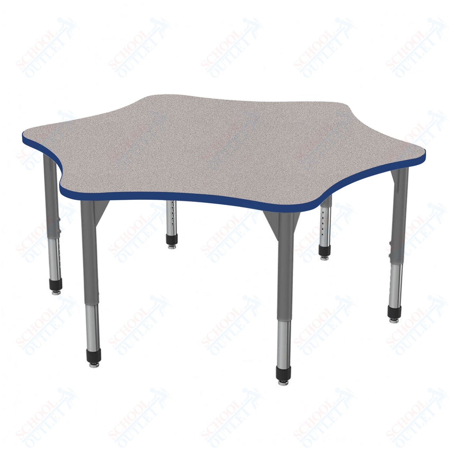 Marco Premier Series 60" 6-Star Stand-Up Table Adjustable Height 32"-42" (43-2282-MA)