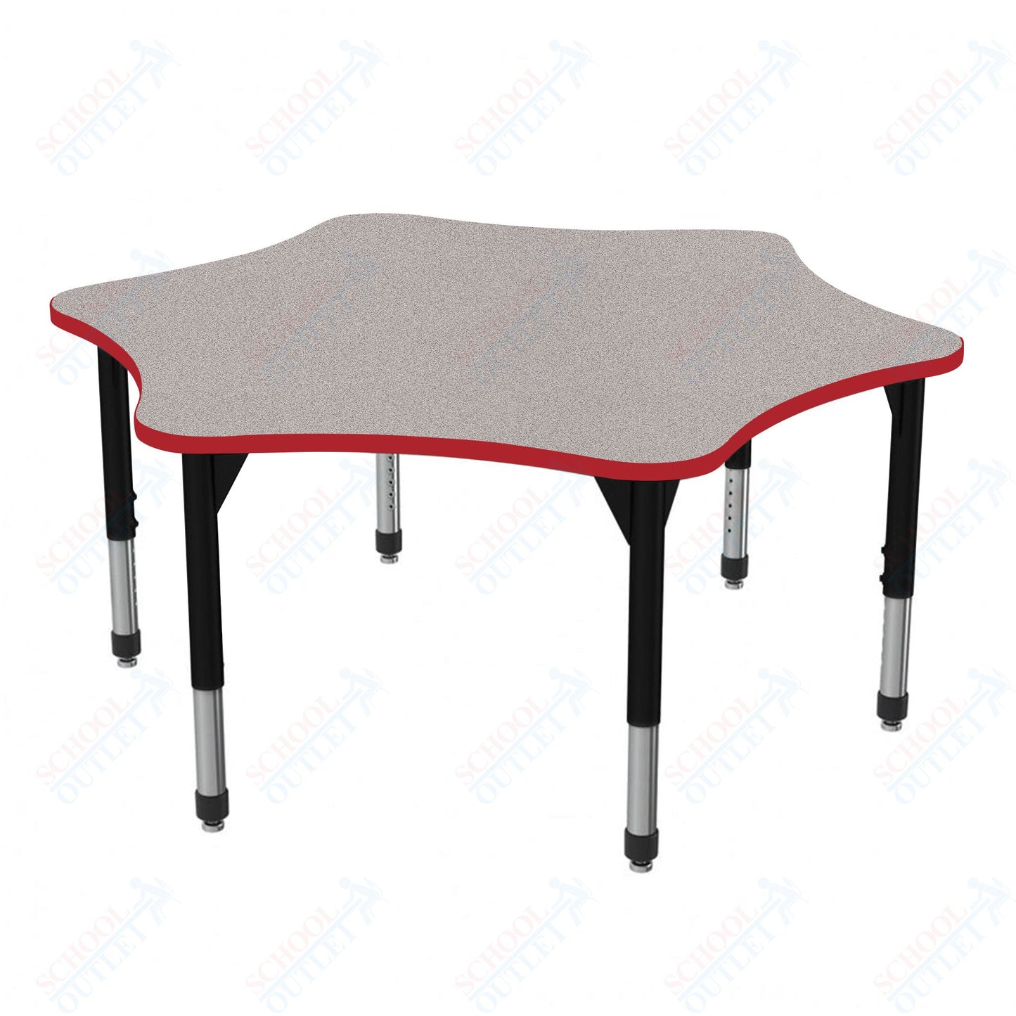 Marco Premier Series 60" 6-Star Stand-Up Table Adjustable Height 32"-42" (43-2282-MA)