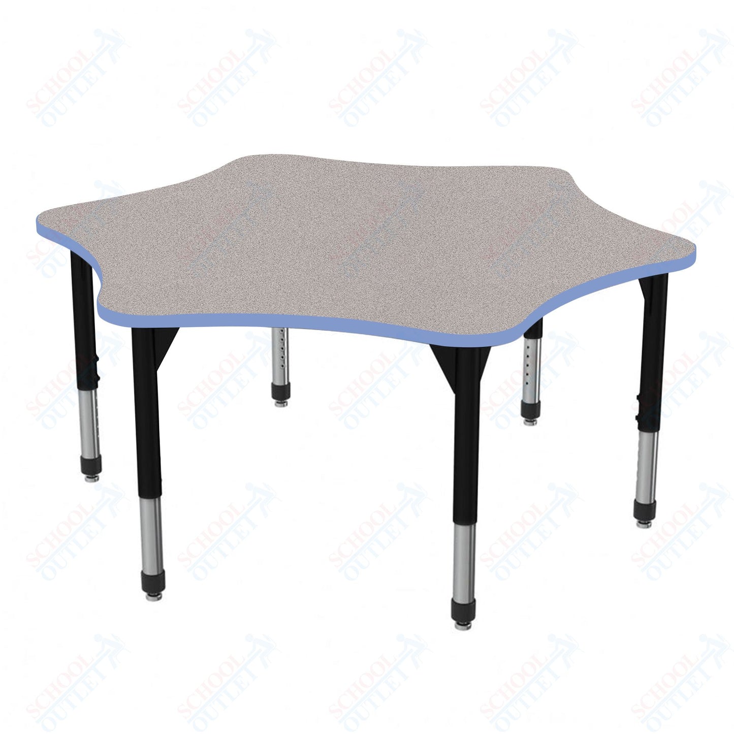 Marco Premier Series 60" 6-Star Stand-Up Table Adjustable Height 32"-42" (43-2282-MA)