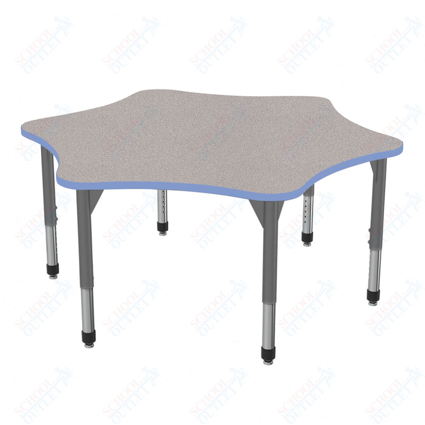 Marco Premier Series 60" 6-Star Stand-Up Table Adjustable Height 32"-42" (43-2282-MA)