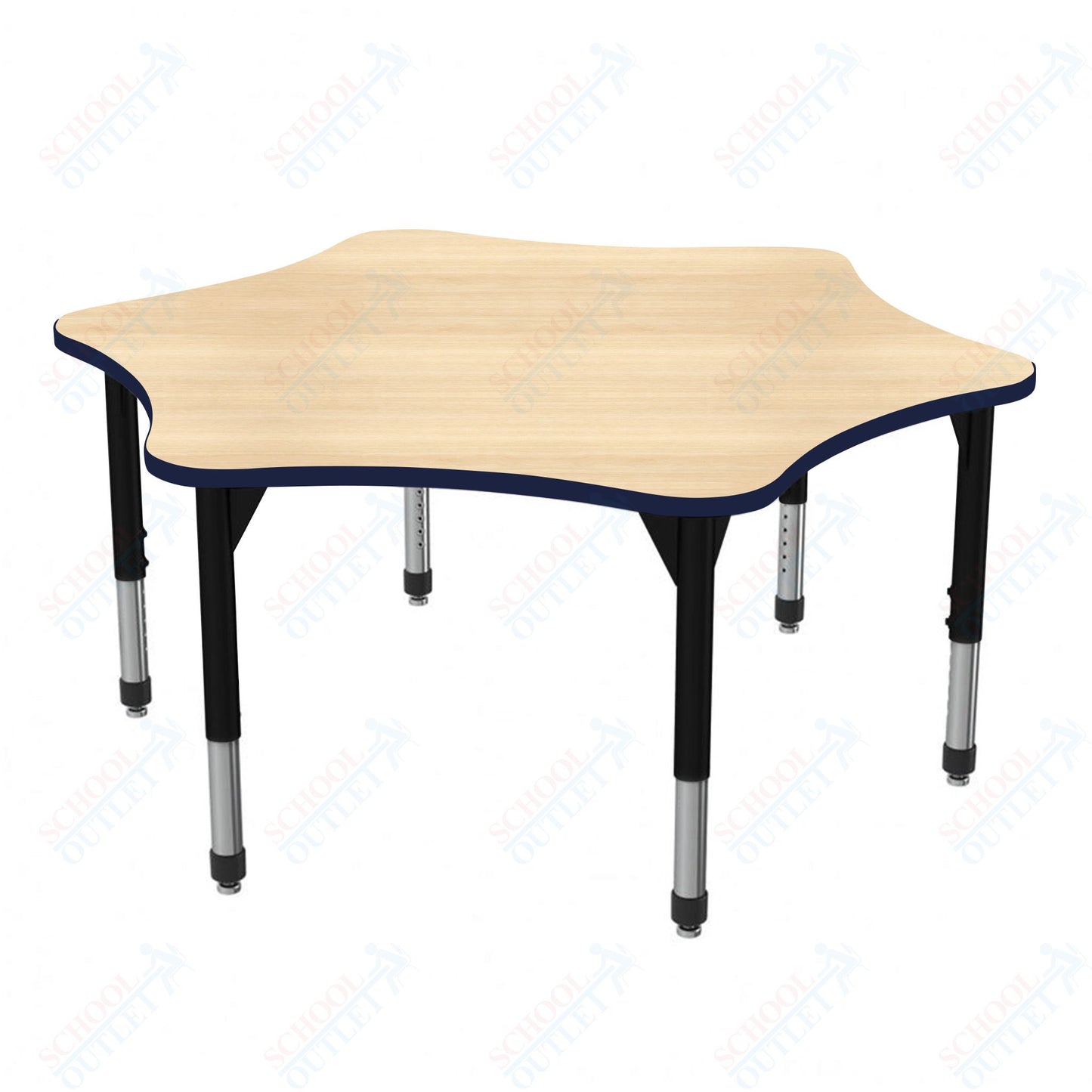 Marco Premier Series 60" 6-Star Stand-Up Table Adjustable Height 32"-42" (43-2282-MA)