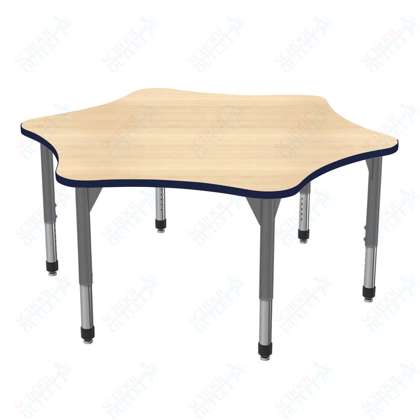 Marco Premier Series 60" 6-Star Stand-Up Table Adjustable Height 32"-42" (43-2282-MA)