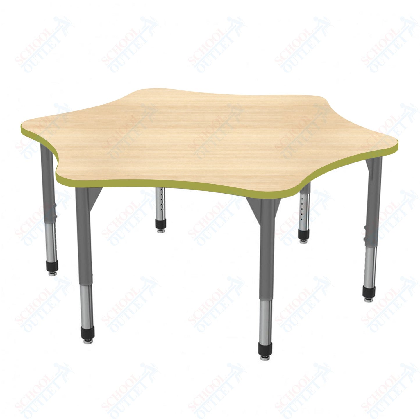 Marco Premier Series 60" 6-Star Stand-Up Table Adjustable Height 32"-42" (43-2282-MA)
