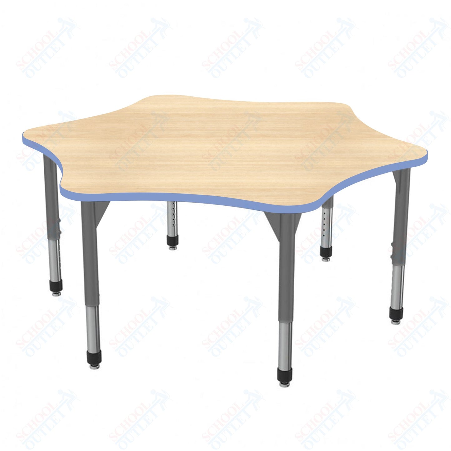 Marco Premier Series 60" 6-Star Stand-Up Table Adjustable Height 32"-42" (43-2282-MA)