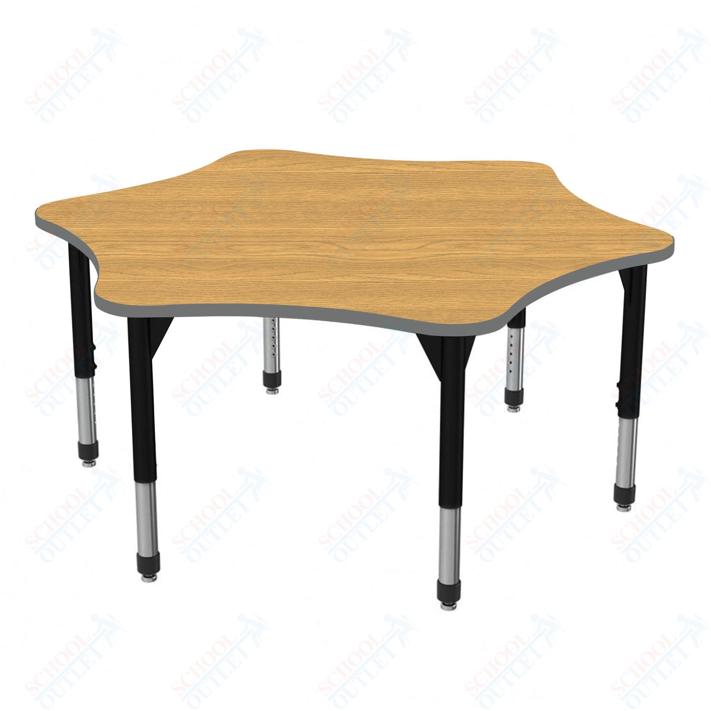 Marco Premier Series 60" 6-Star Stand-Up Table Adjustable Height 32"-42" (43-2282-MA)