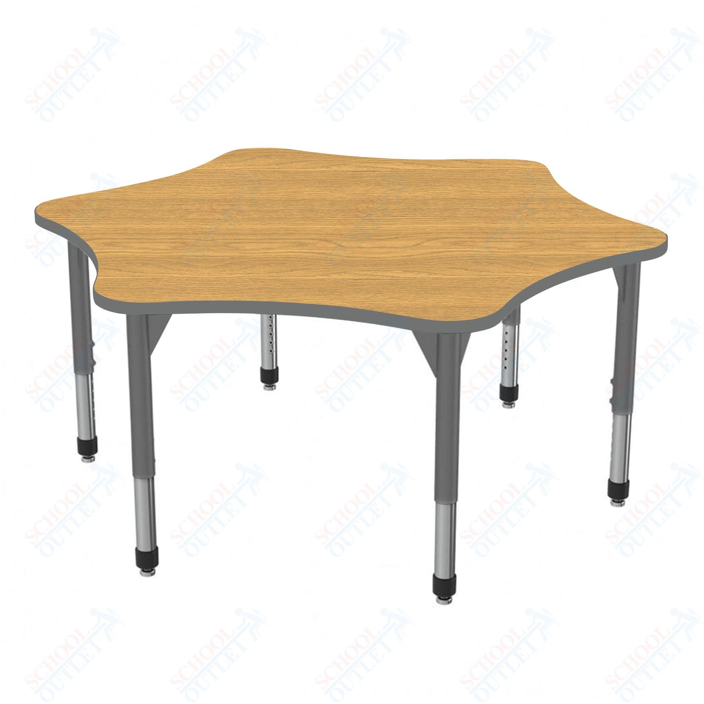 Marco Premier Series 60" 6-Star Stand-Up Table Adjustable Height 32"-42" (43-2282-MA)
