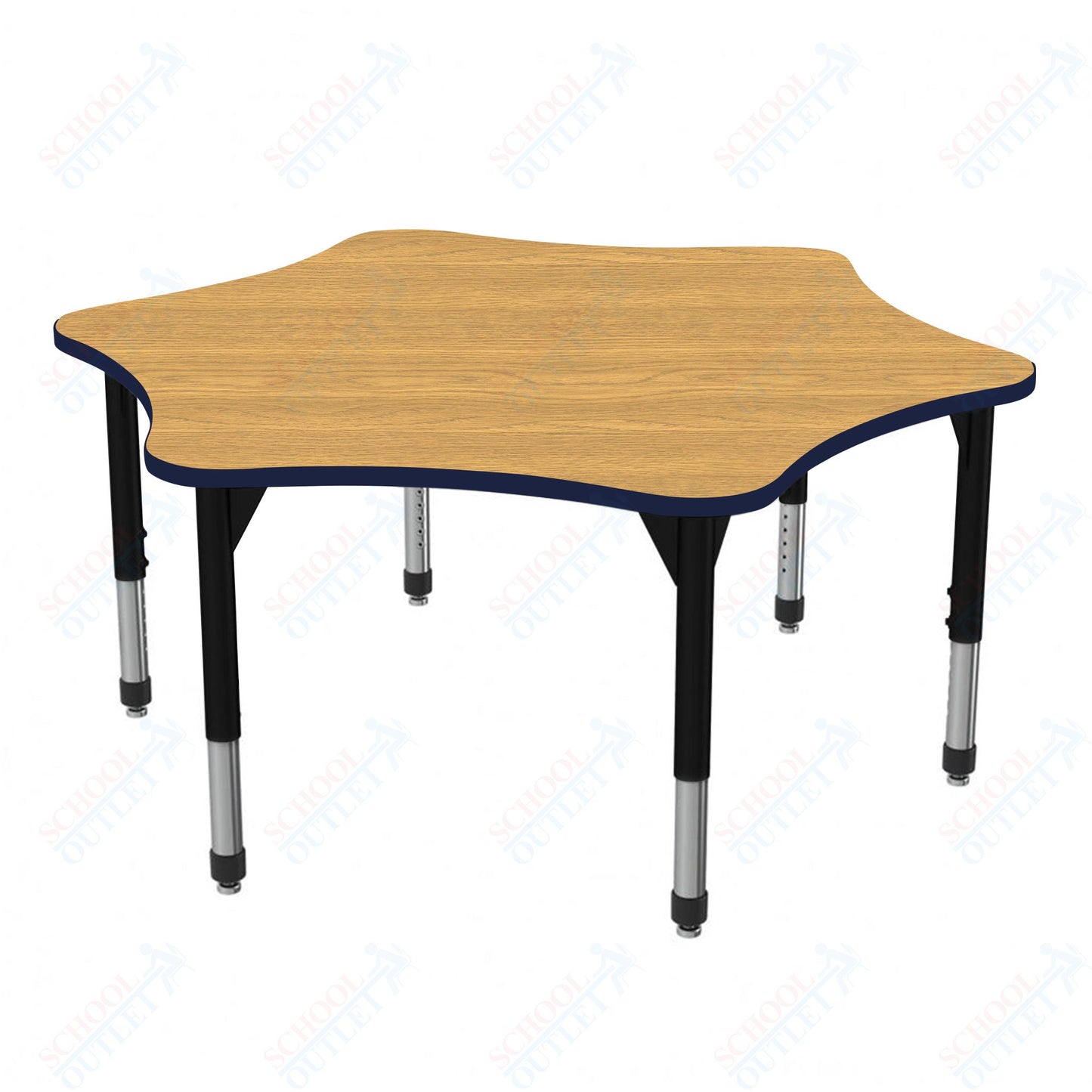 Marco Premier Series 60" 6-Star Stand-Up Table Adjustable Height 32"-42" (43-2282-MA)