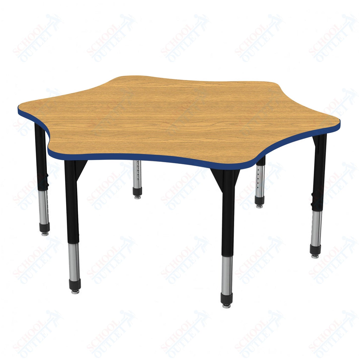 Marco Premier Series 60" 6-Star Stand-Up Table Adjustable Height 32"-42" (43-2282-MA)