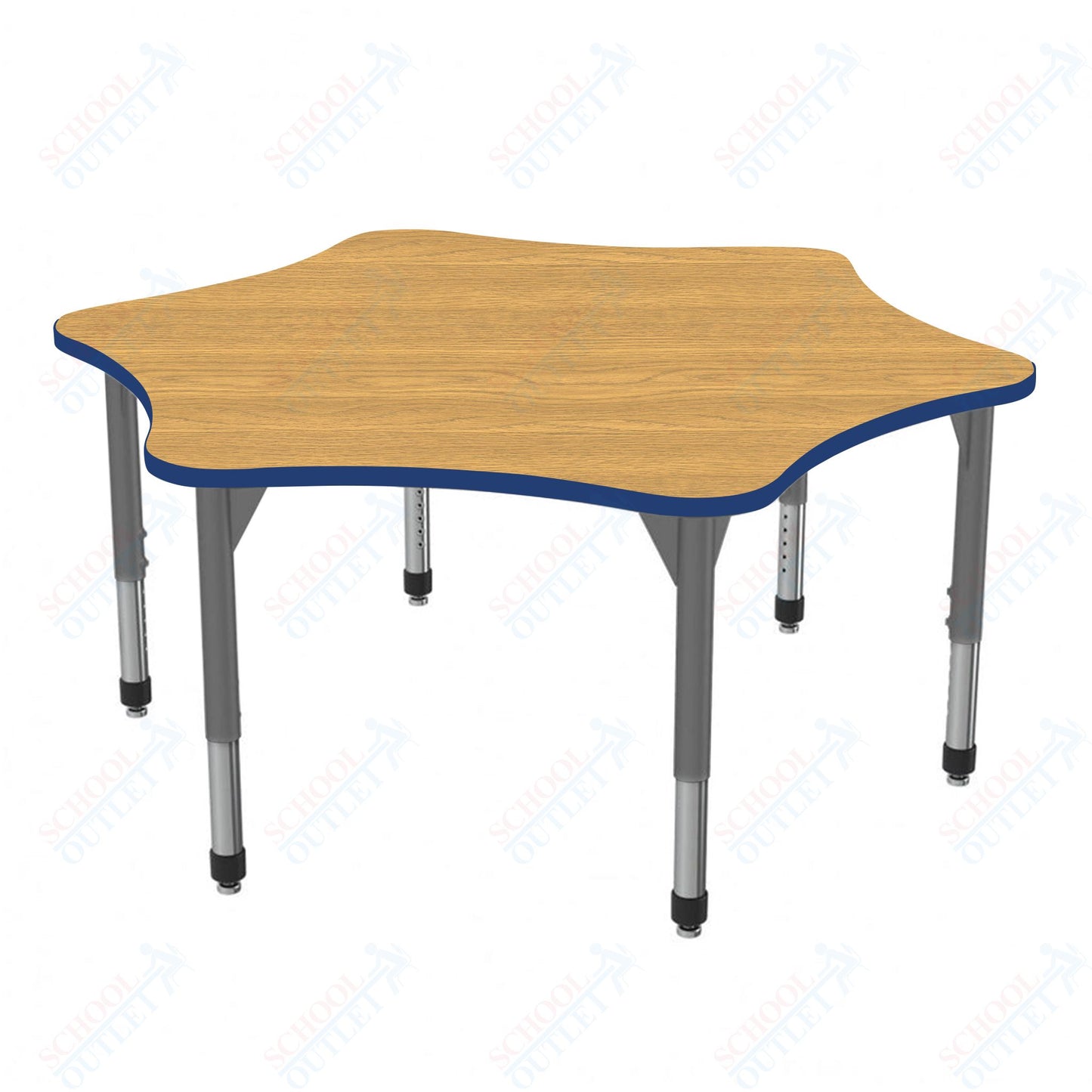 Marco Premier Series 60" 6-Star Stand-Up Table Adjustable Height 32"-42" (43-2282-MA)
