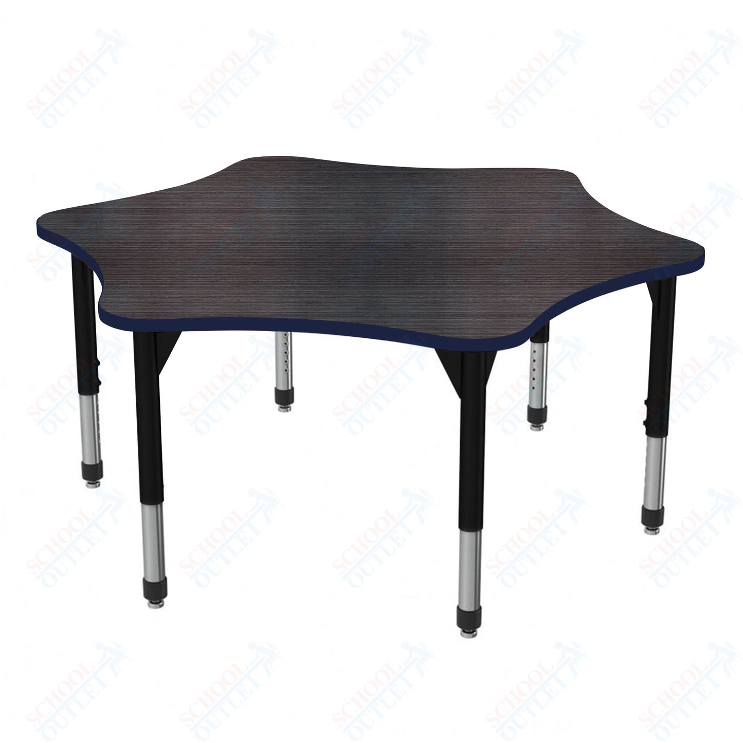 Marco Premier Series 60" 6-Star Stand-Up Table Adjustable Height 32"-42" (43-2282-MA)