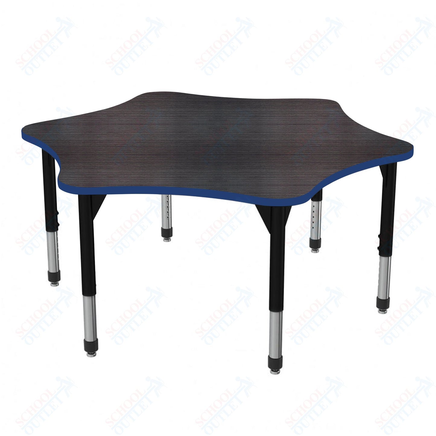 Marco Premier Series 60" 6-Star Stand-Up Table Adjustable Height 32"-42" (43-2282-MA)
